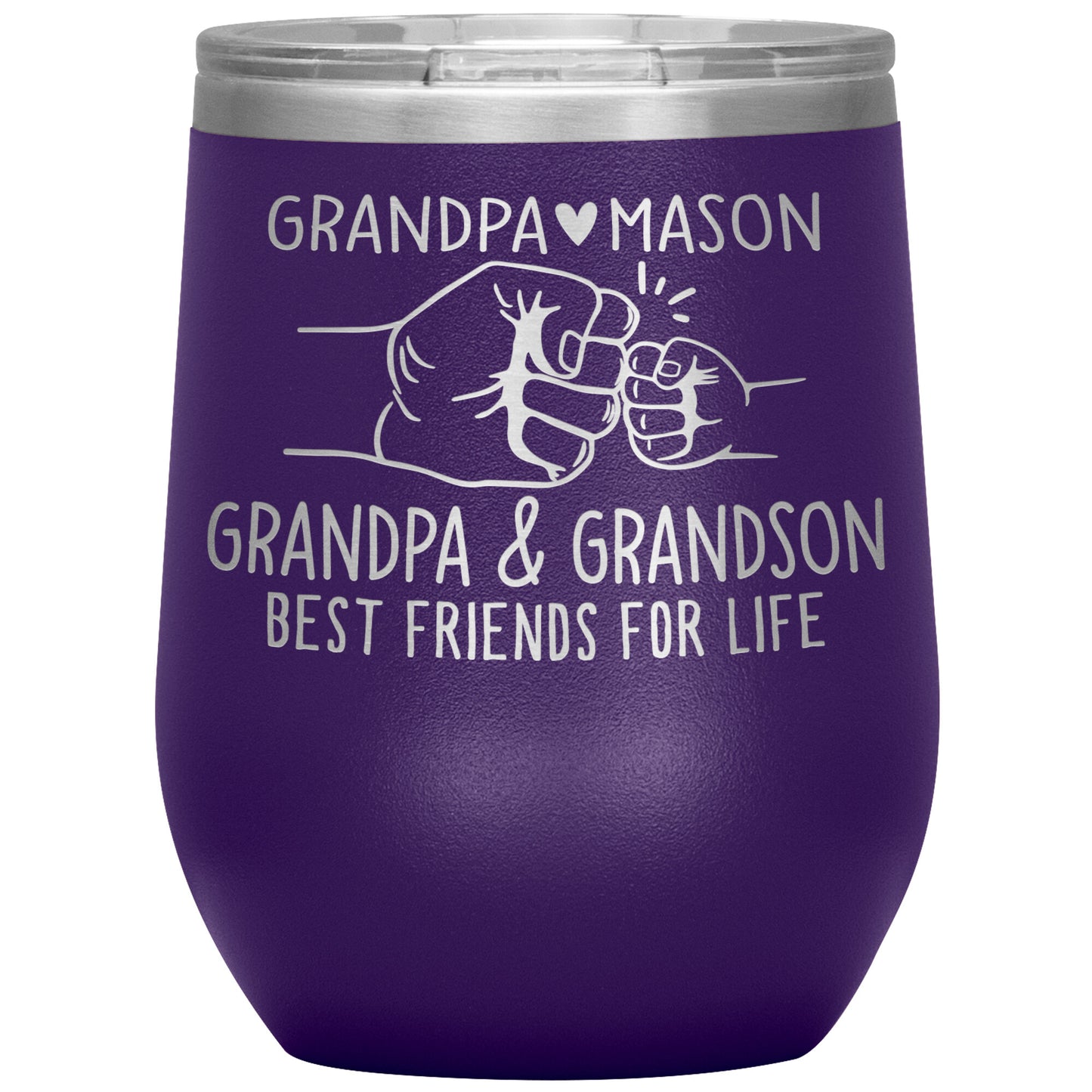 Grandpa & Grandson Bestfriends Tumbler