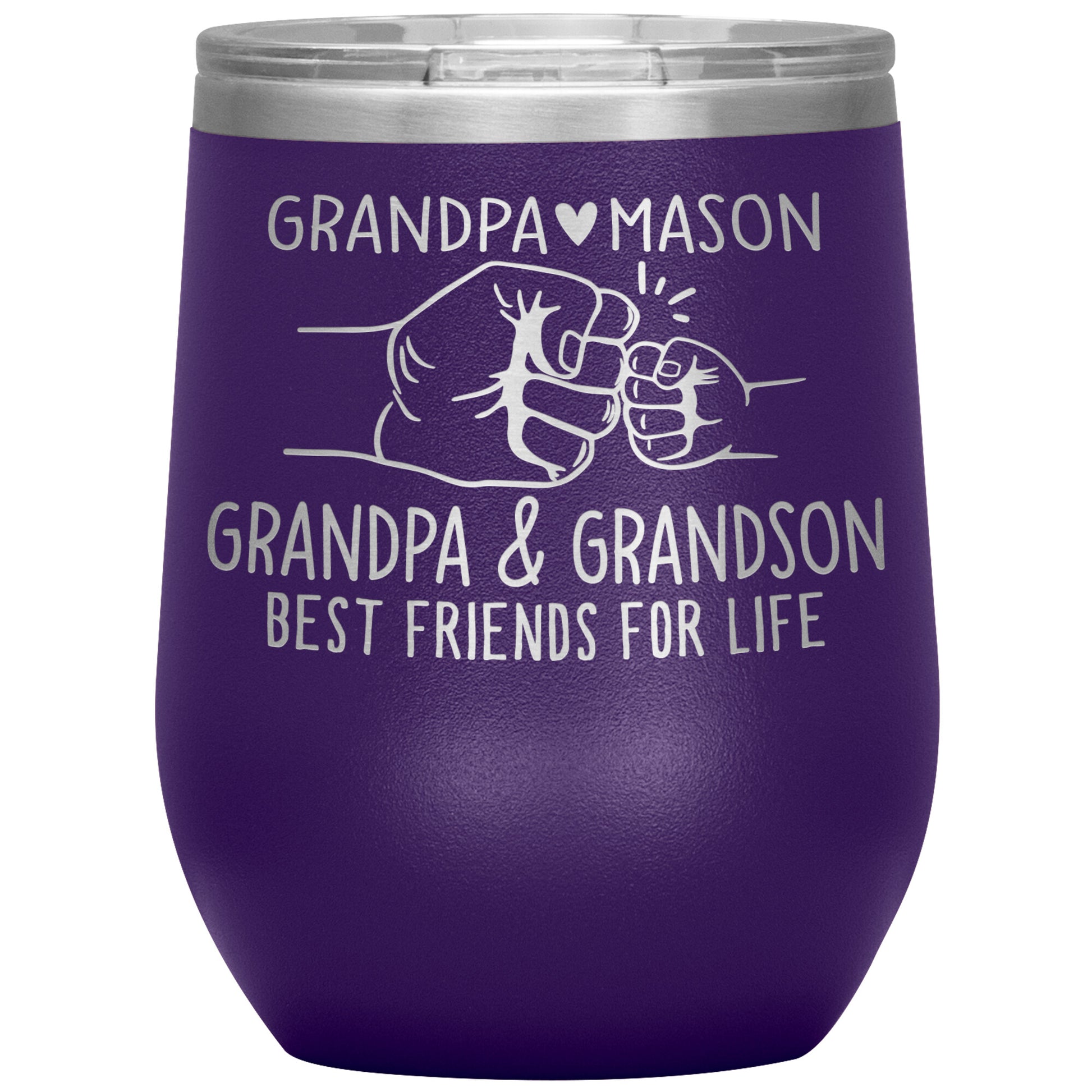 Grandpa & Grandson Bestfriends Tumbler