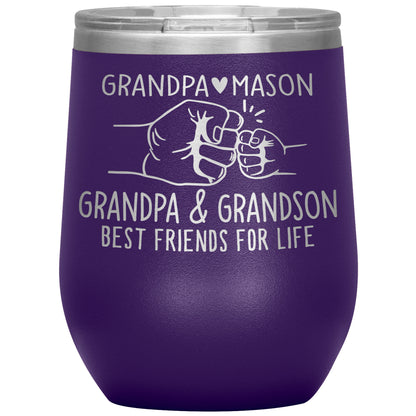 Grandpa & Grandson Bestfriends Tumbler