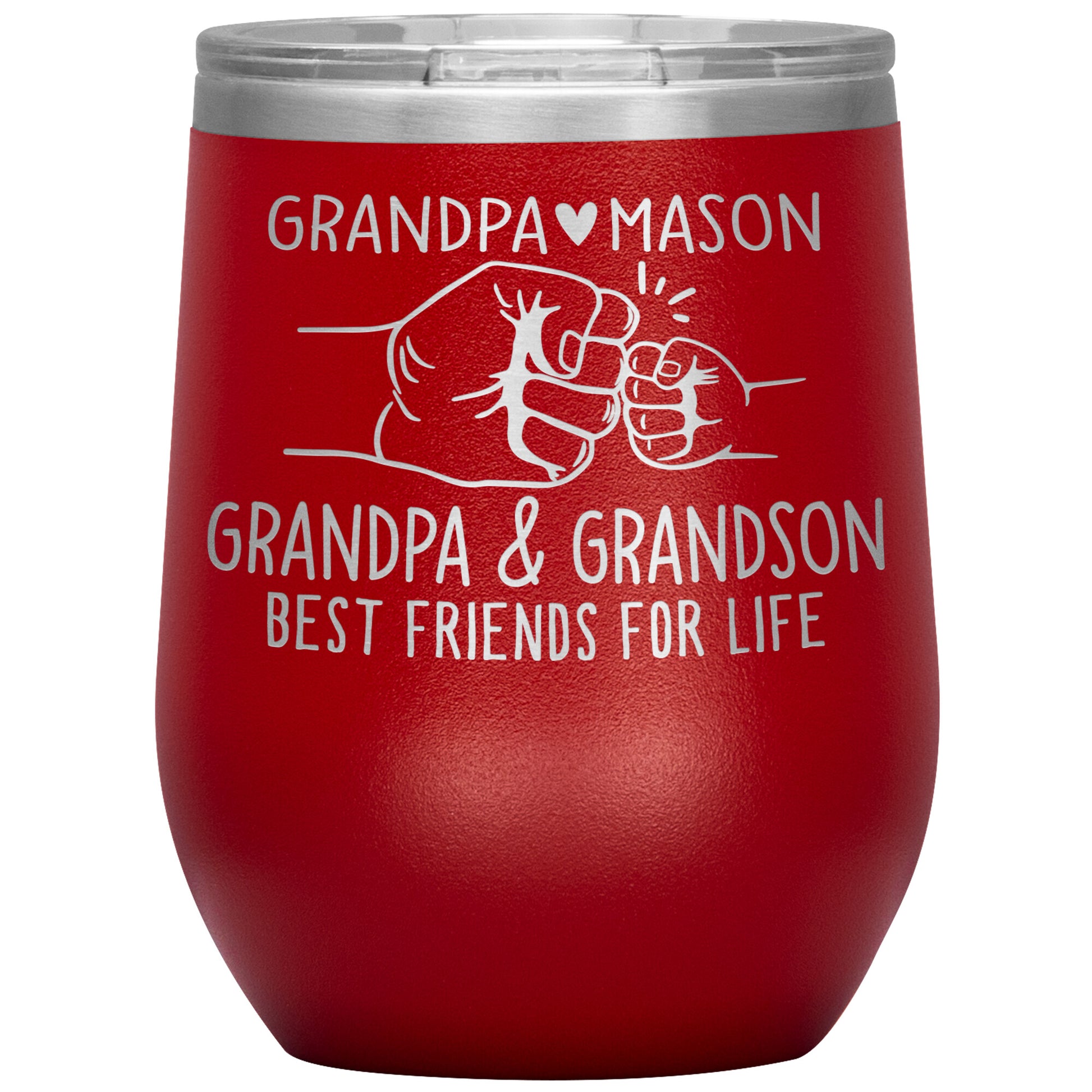 Grandpa & Grandson Bestfriends Tumbler
