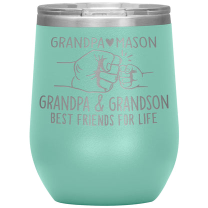 Grandpa & Grandson Bestfriends Tumbler
