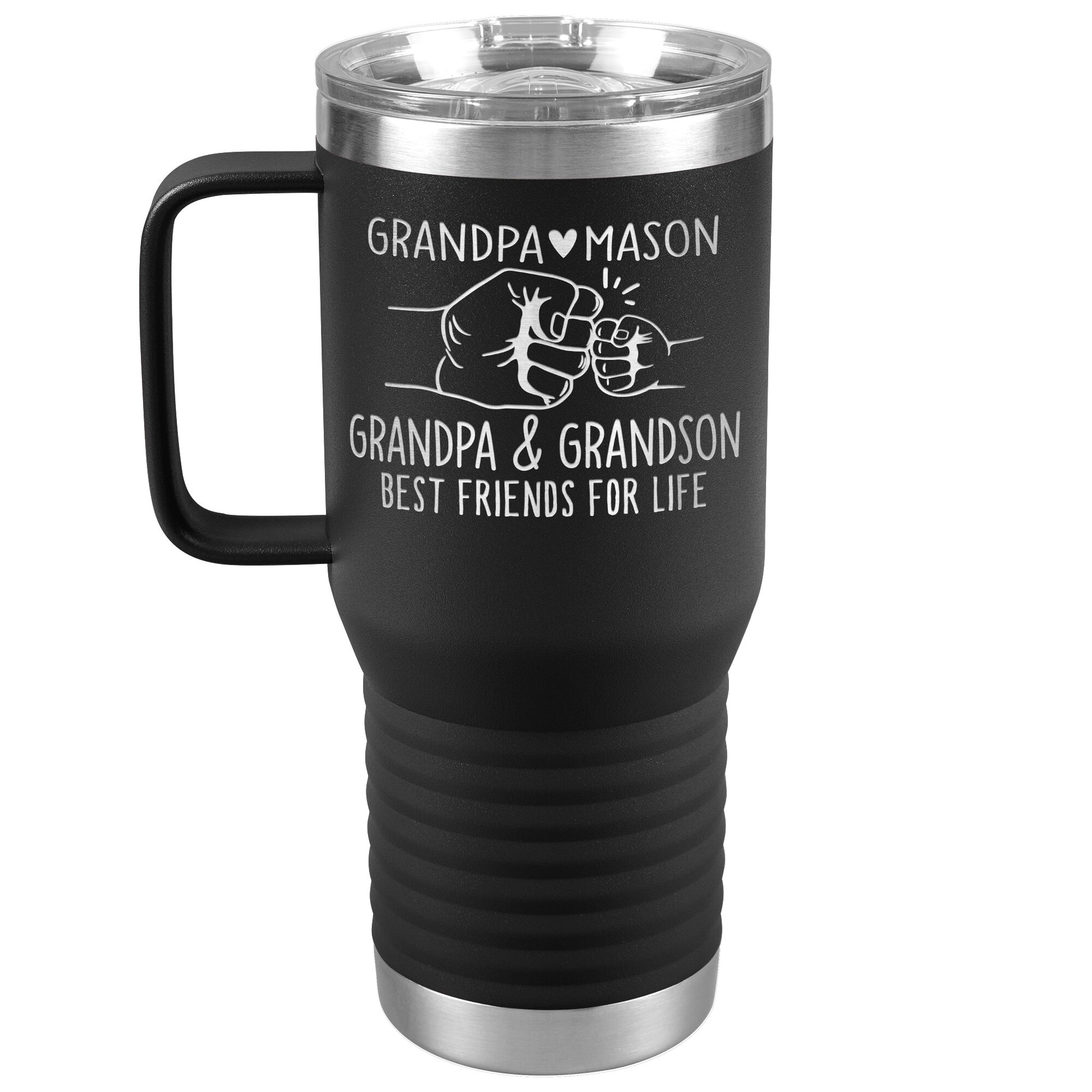 Grandpa & Grandson Bestfriends Tumbler