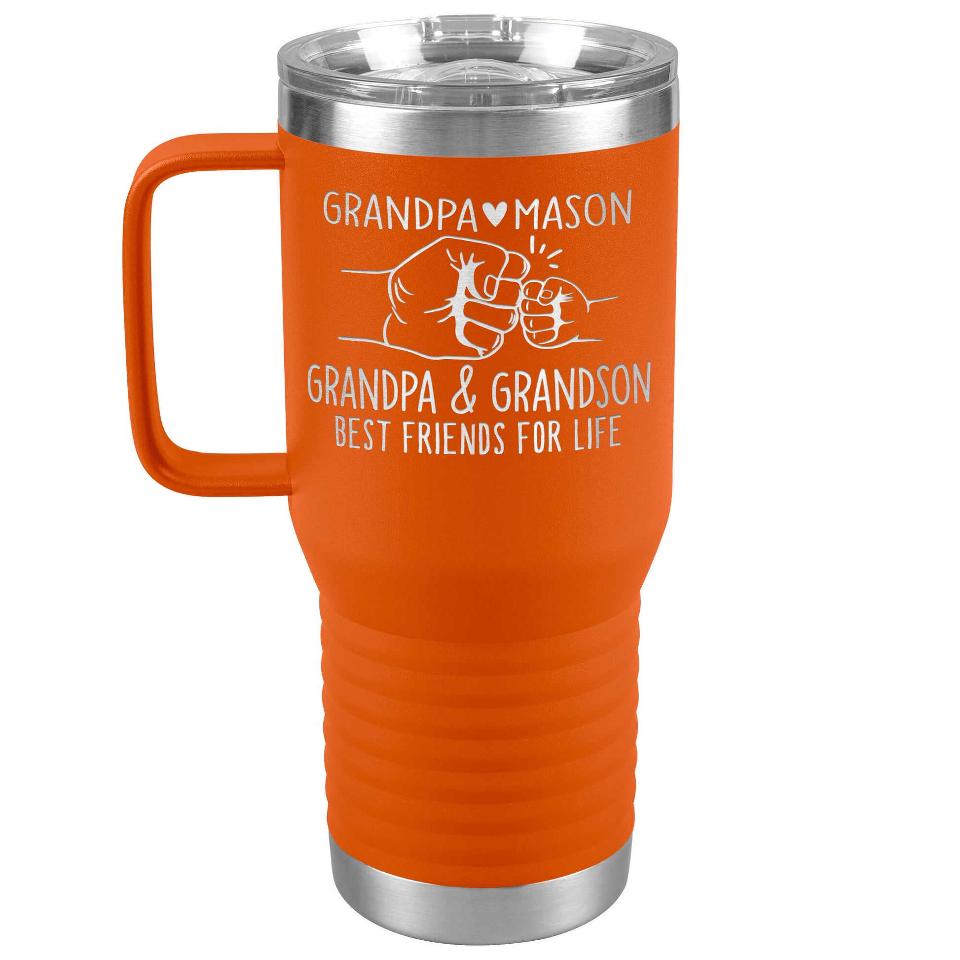 Grandpa & Grandson Bestfriends Tumbler