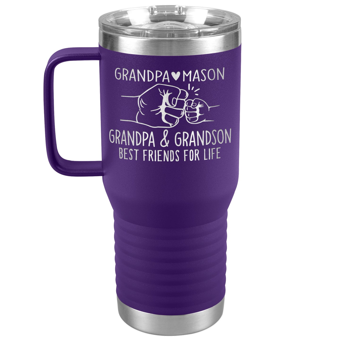 Grandpa & Grandson Bestfriends Tumbler
