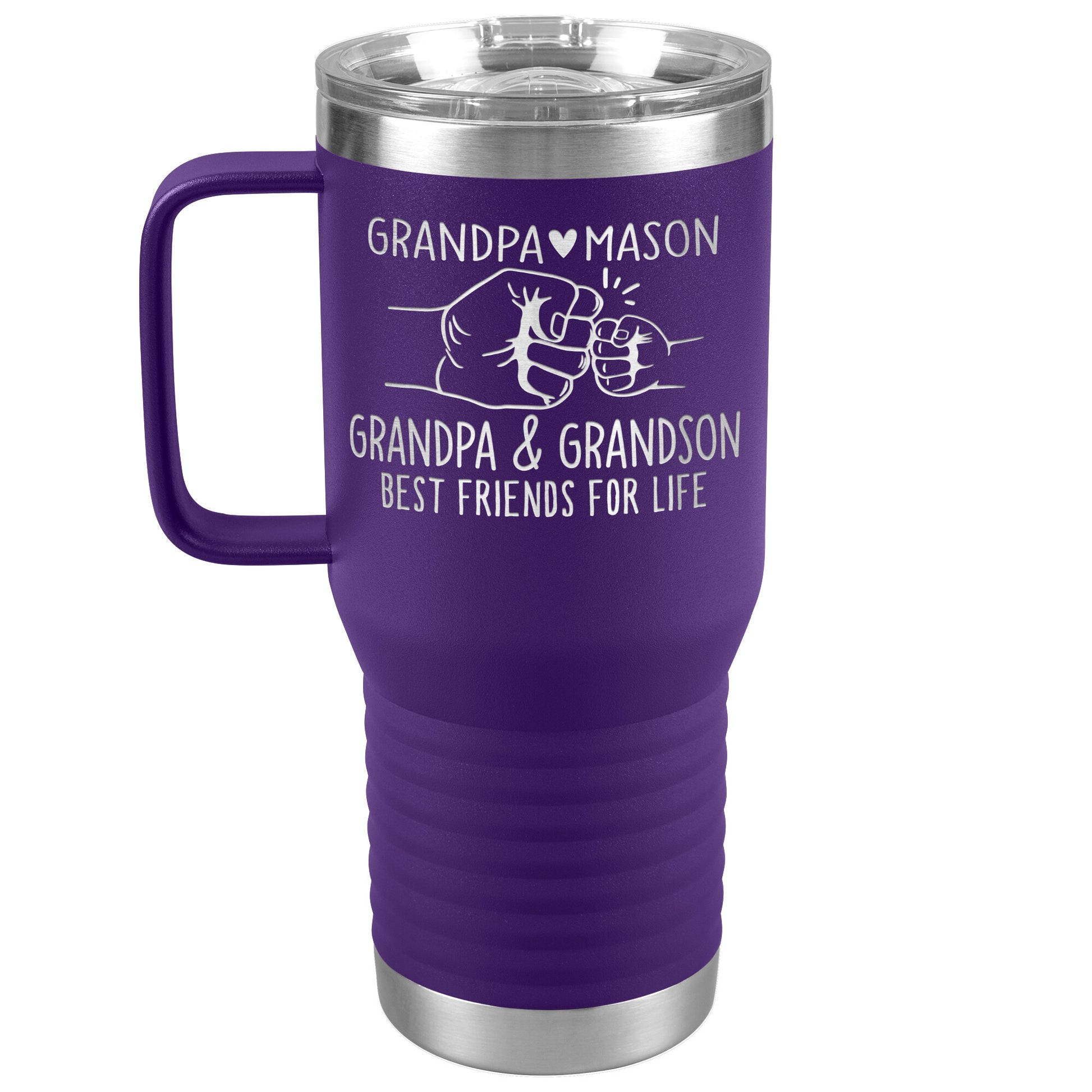 Grandpa & Grandson Bestfriends Tumbler