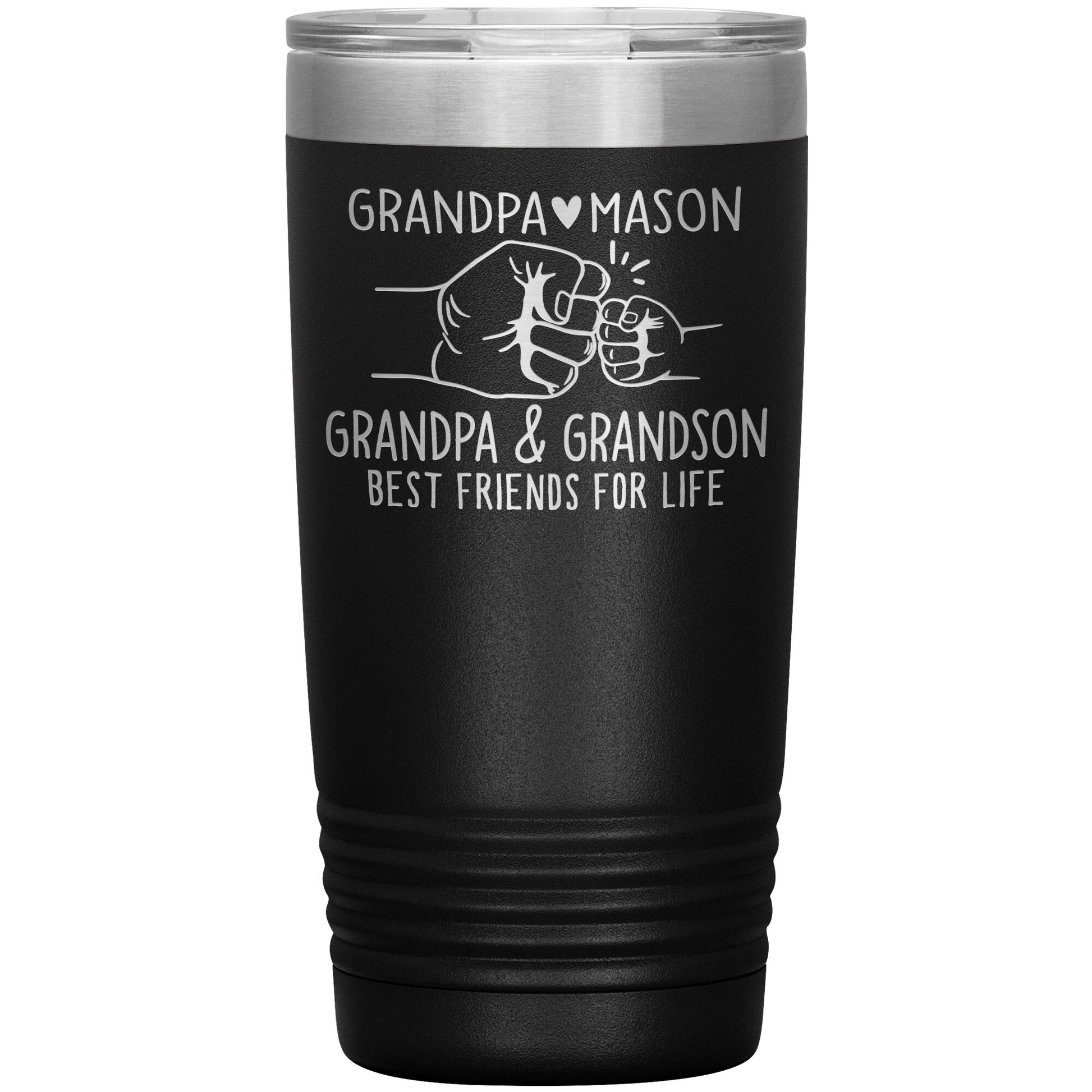 Grandpa & Grandson Bestfriends Tumbler
