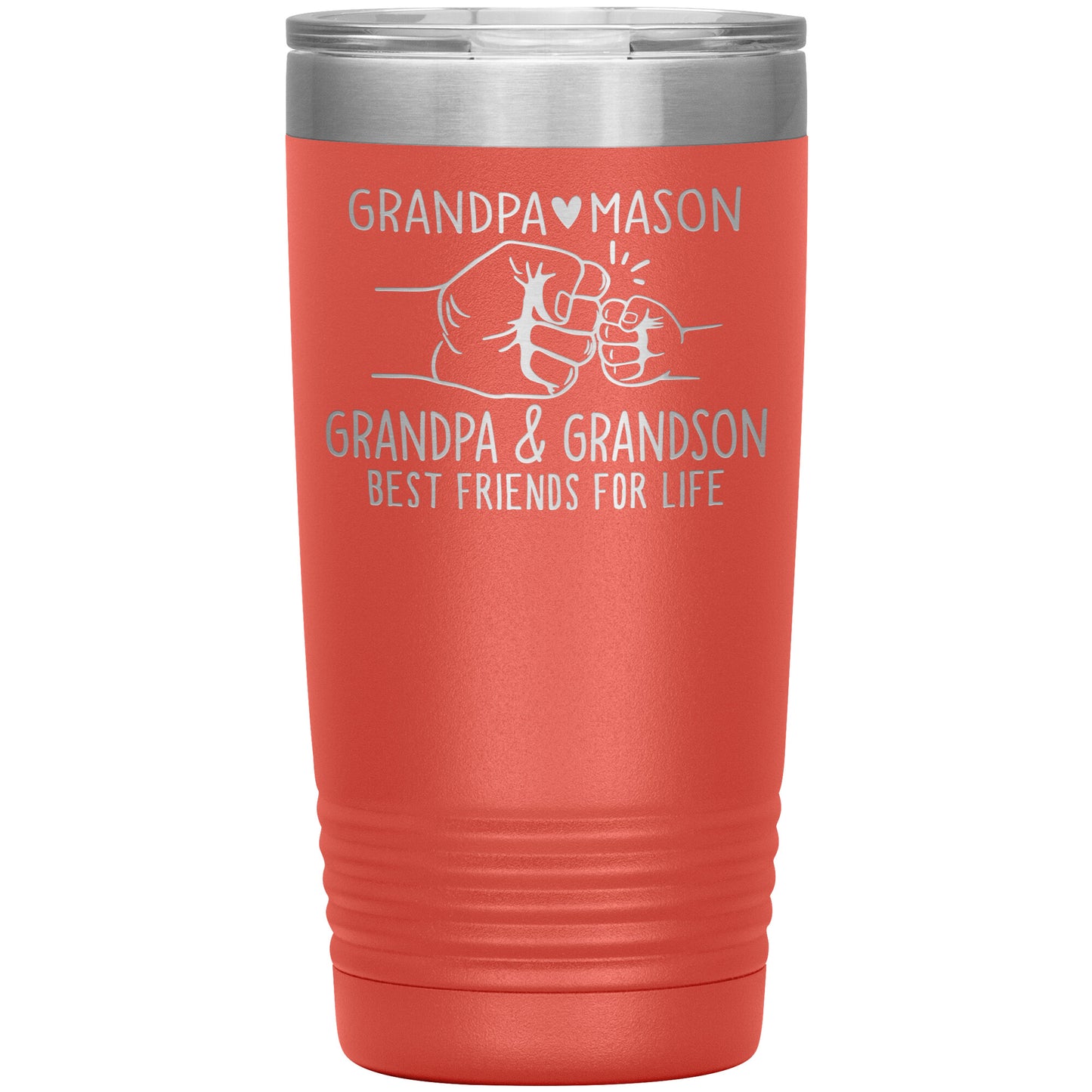 Grandpa & Grandson Bestfriends Tumbler