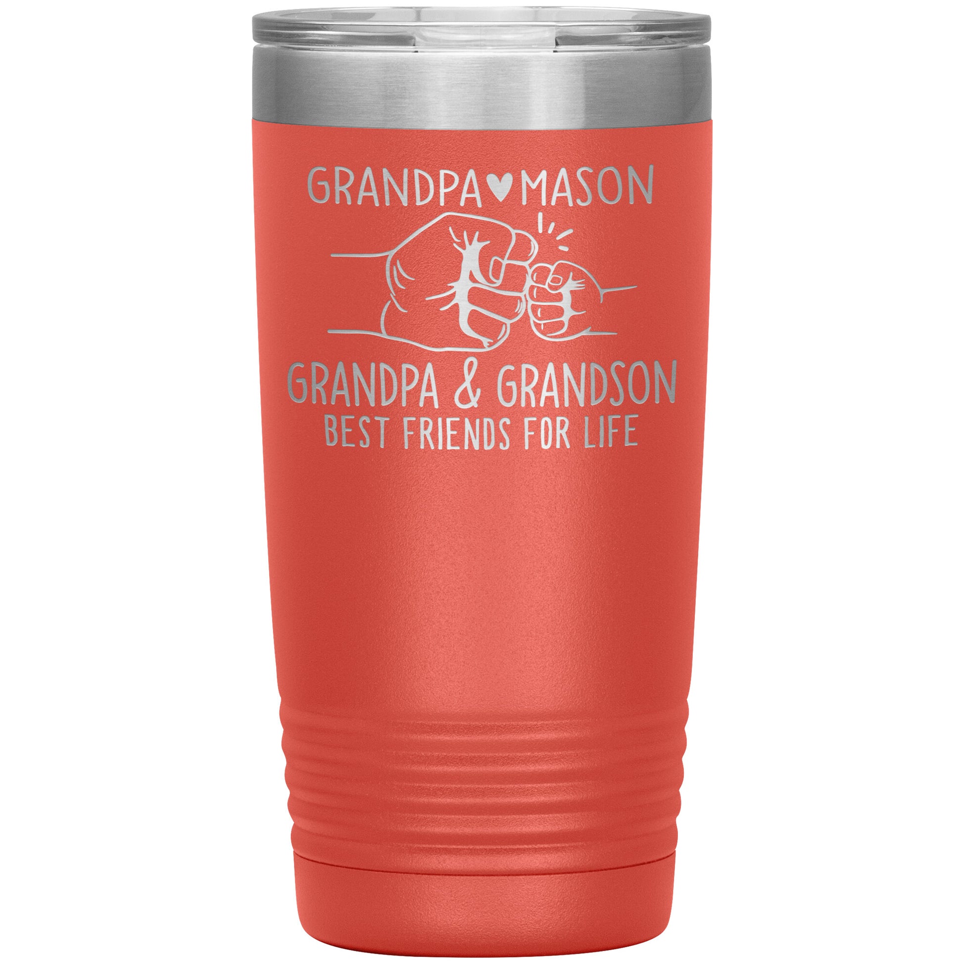 Grandpa & Grandson Bestfriends Tumbler