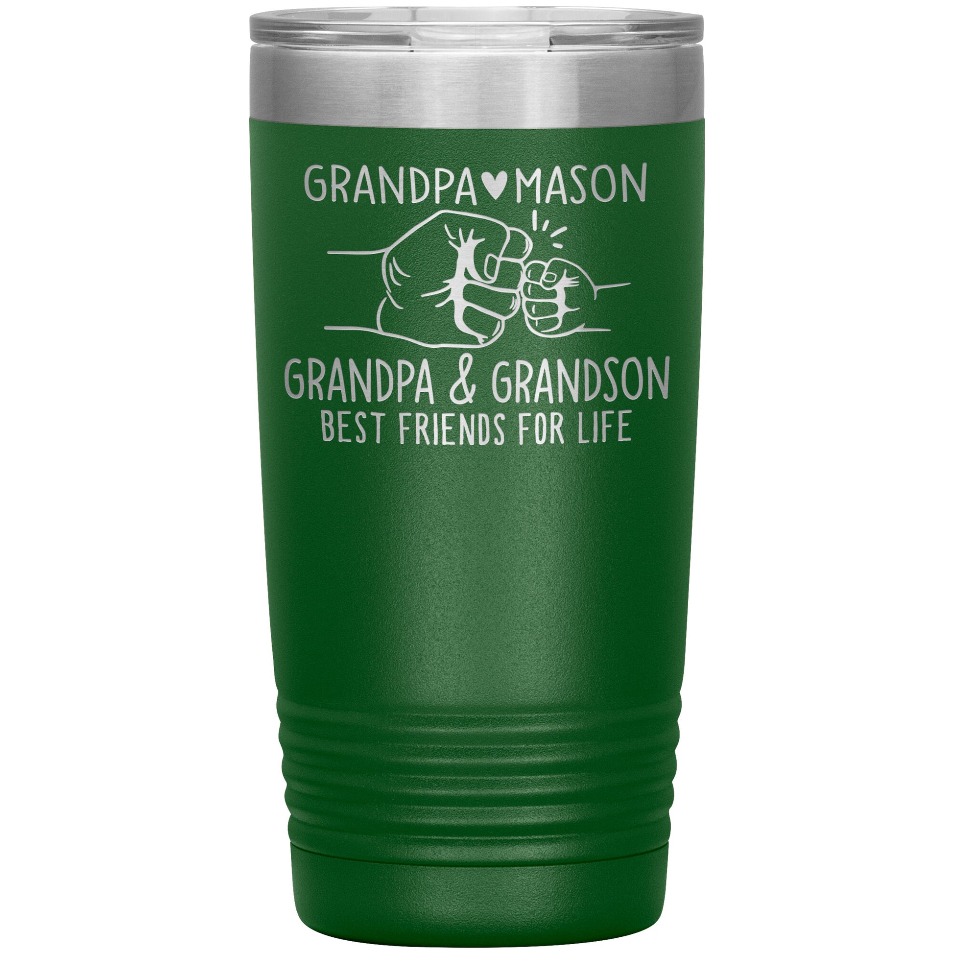 Grandpa & Grandson Bestfriends Tumbler