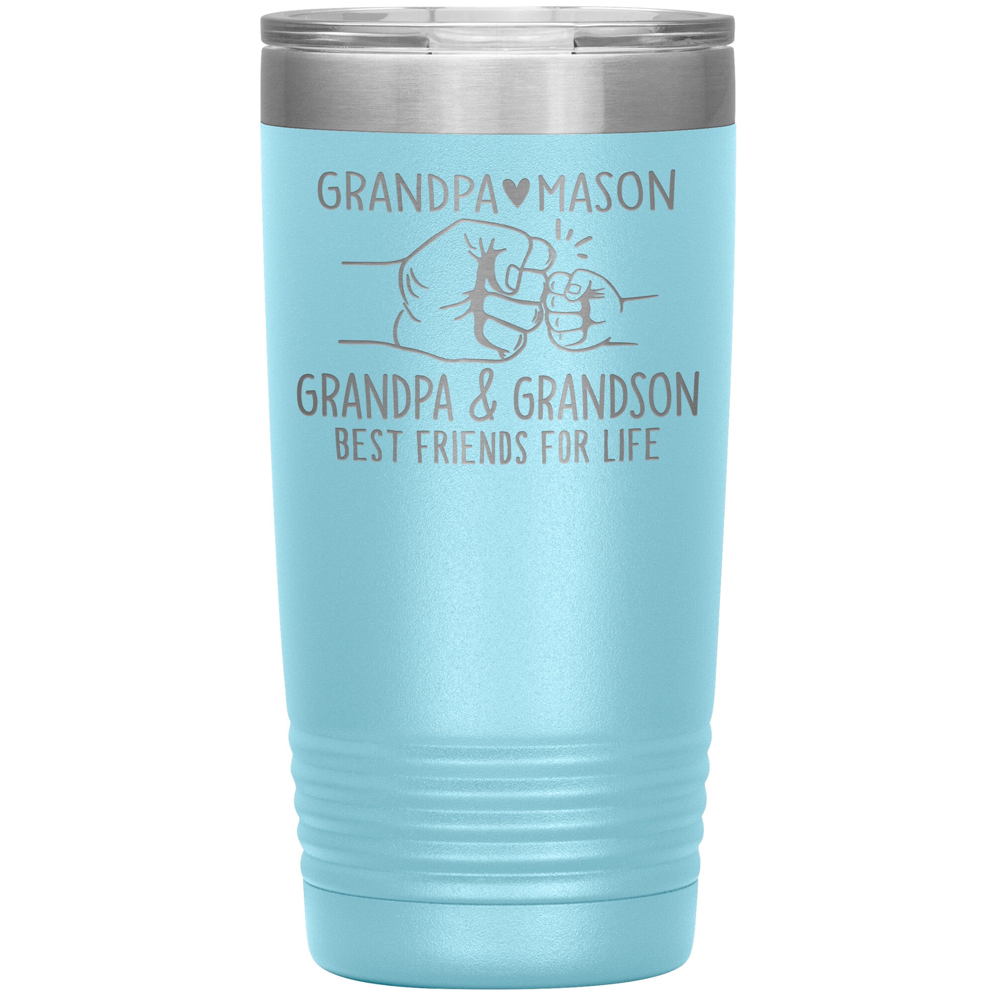 Grandpa & Grandson Bestfriends Tumbler