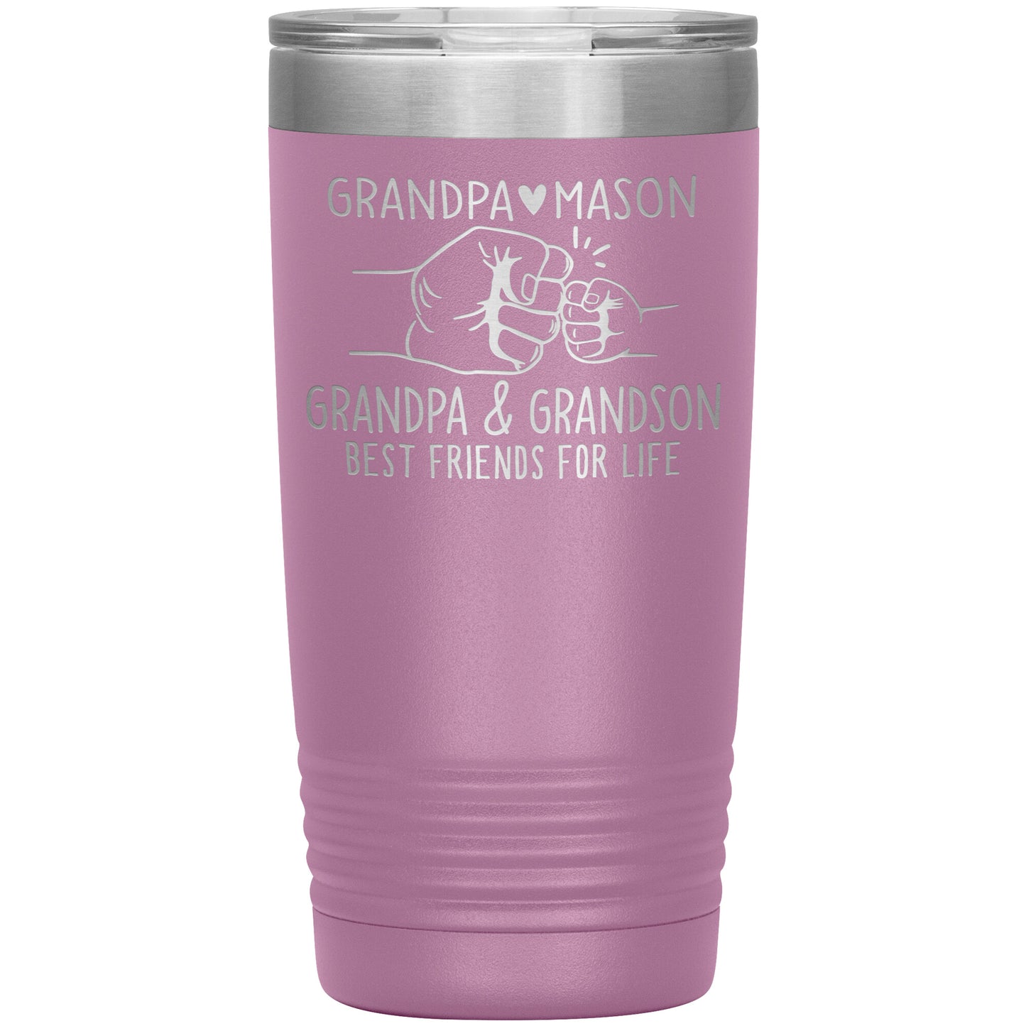 Grandpa & Grandson Bestfriends Tumbler