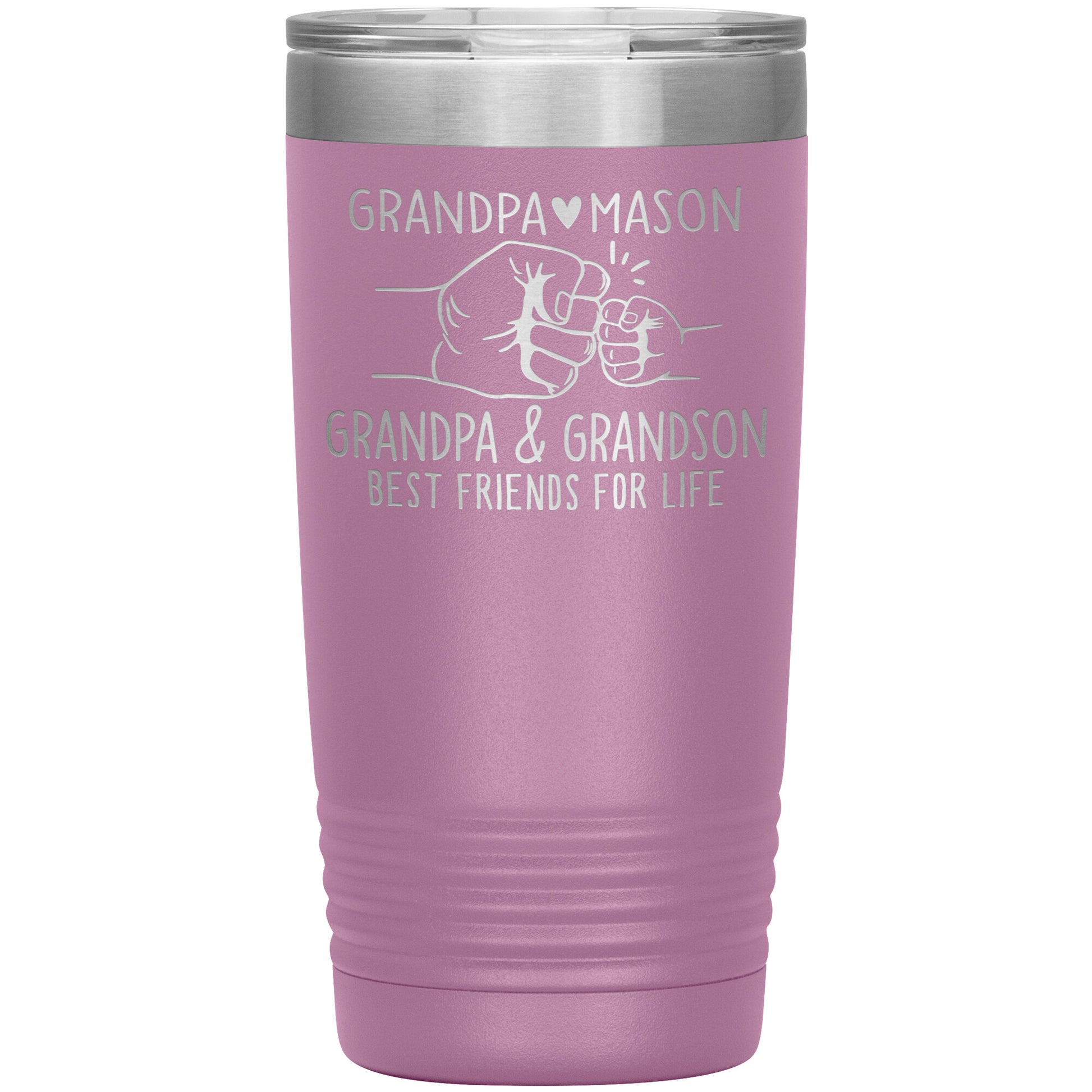 Grandpa & Grandson Bestfriends Tumbler