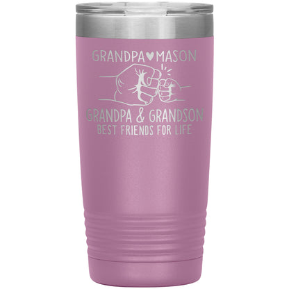 Grandpa & Grandson Bestfriends Tumbler