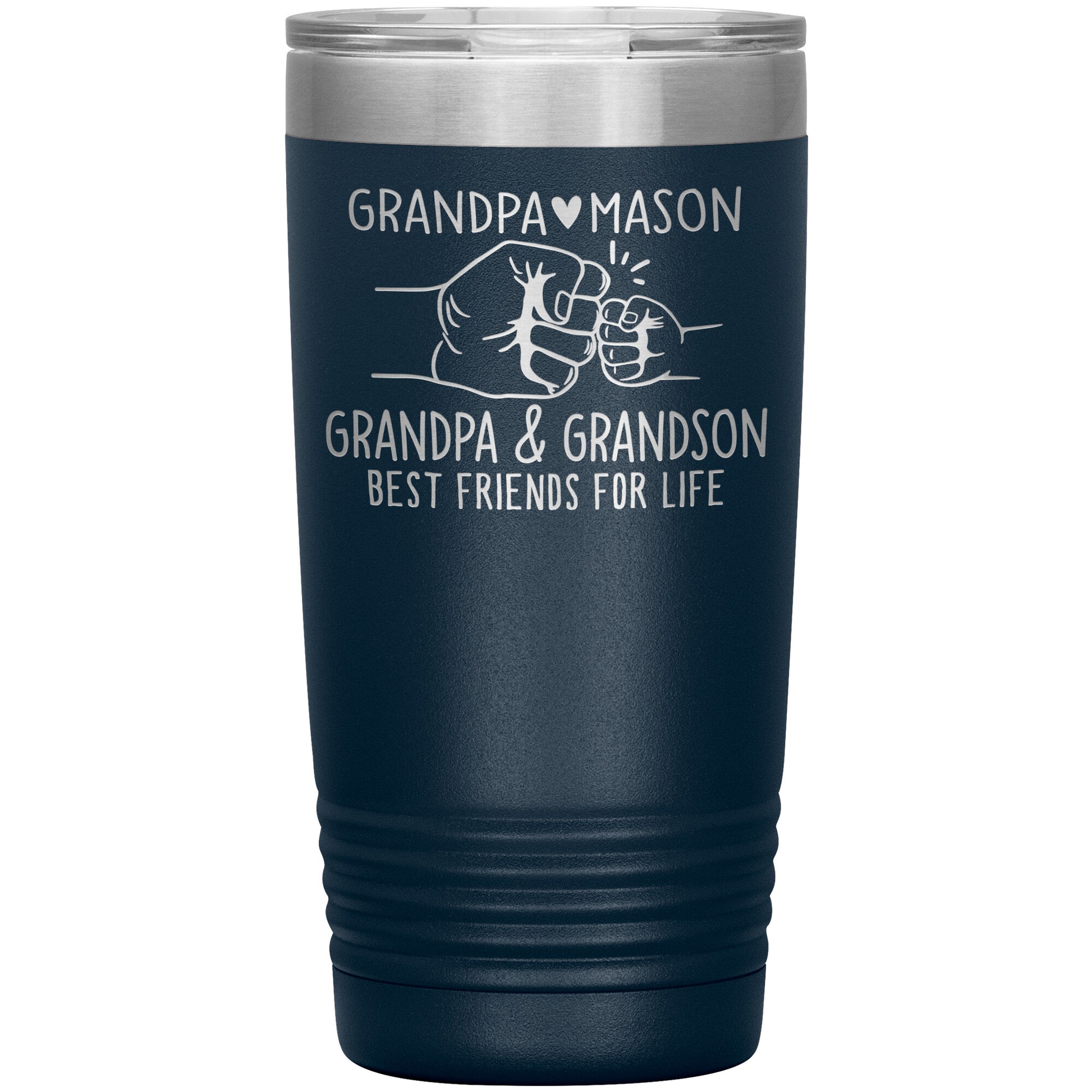 Grandpa & Grandson Bestfriends Tumbler