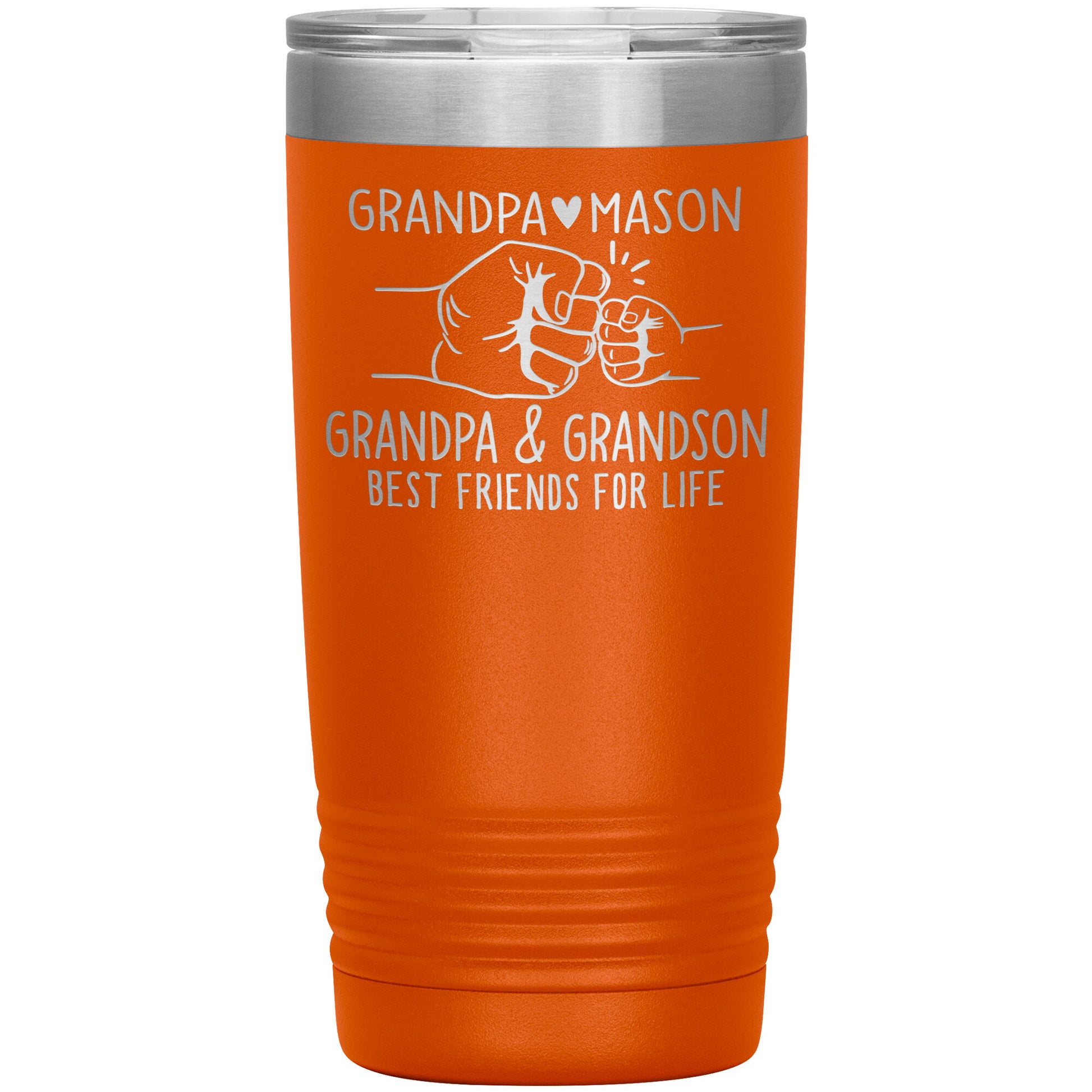 Grandpa & Grandson Bestfriends Tumbler