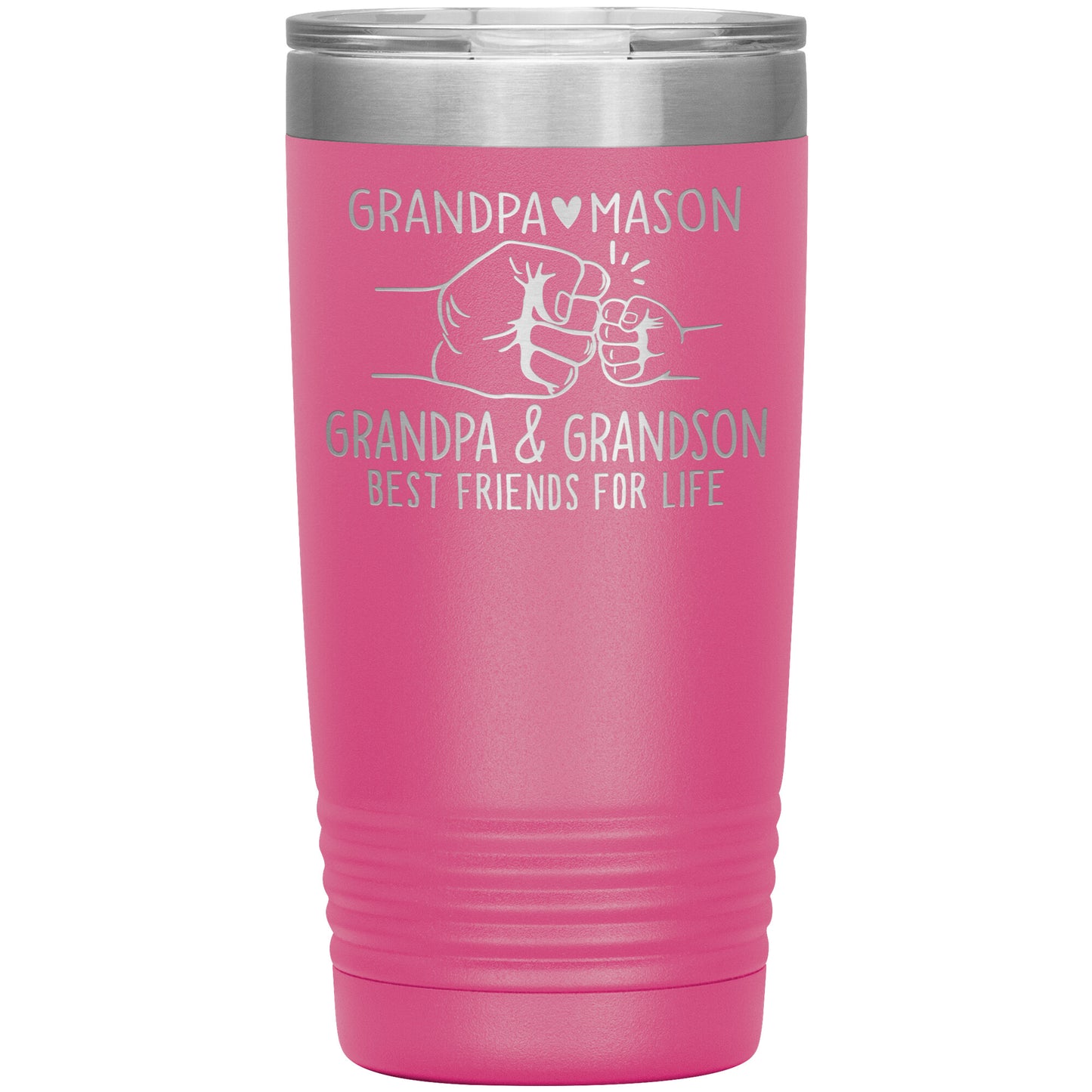 Grandpa & Grandson Bestfriends Tumbler