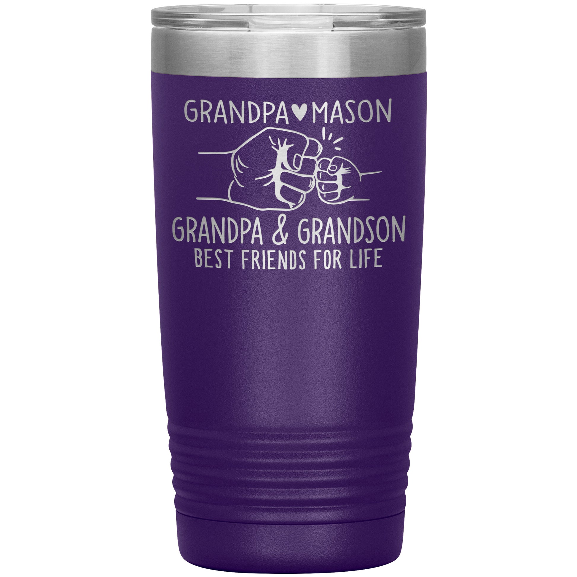 Grandpa & Grandson Bestfriends Tumbler