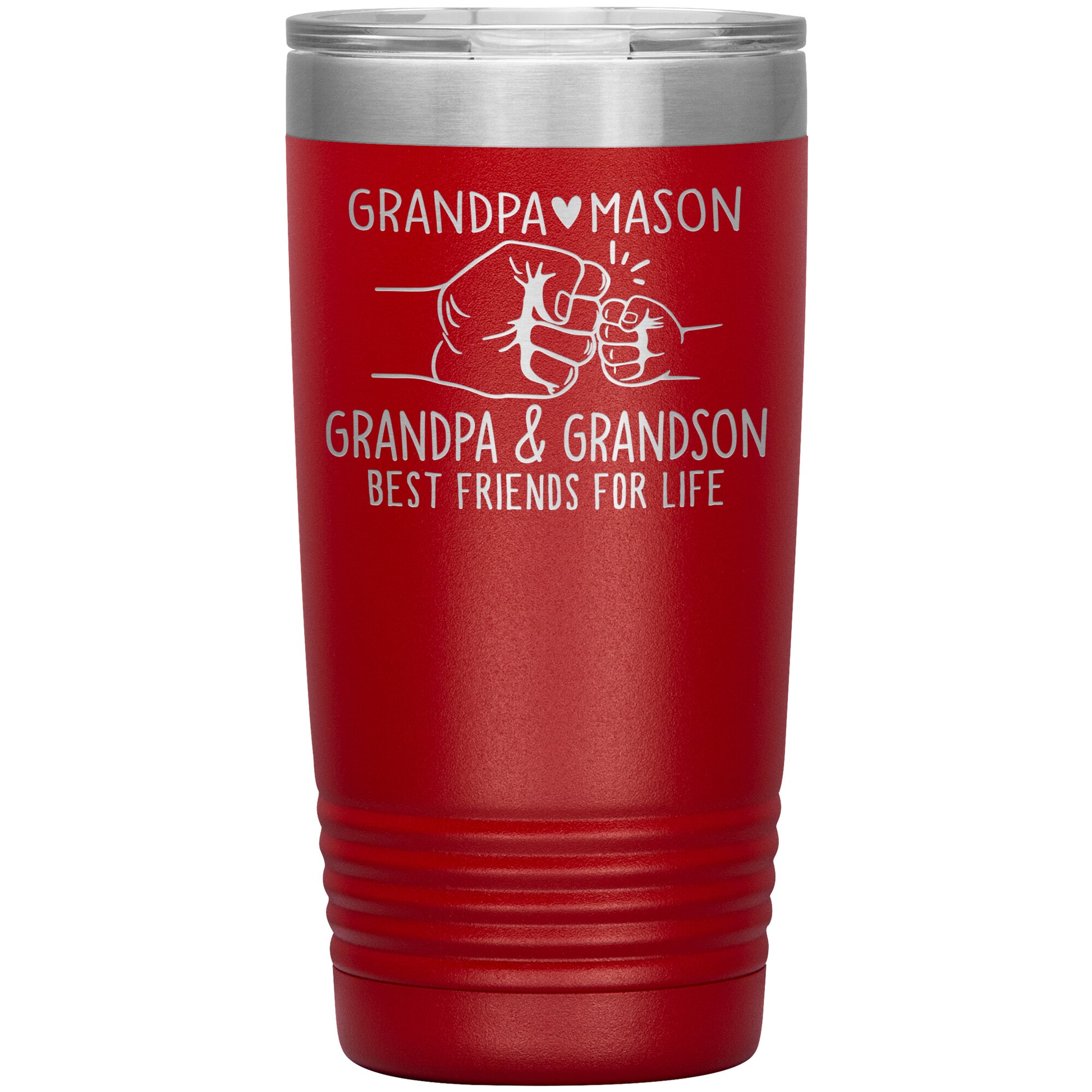 Grandpa & Grandson Bestfriends Tumbler