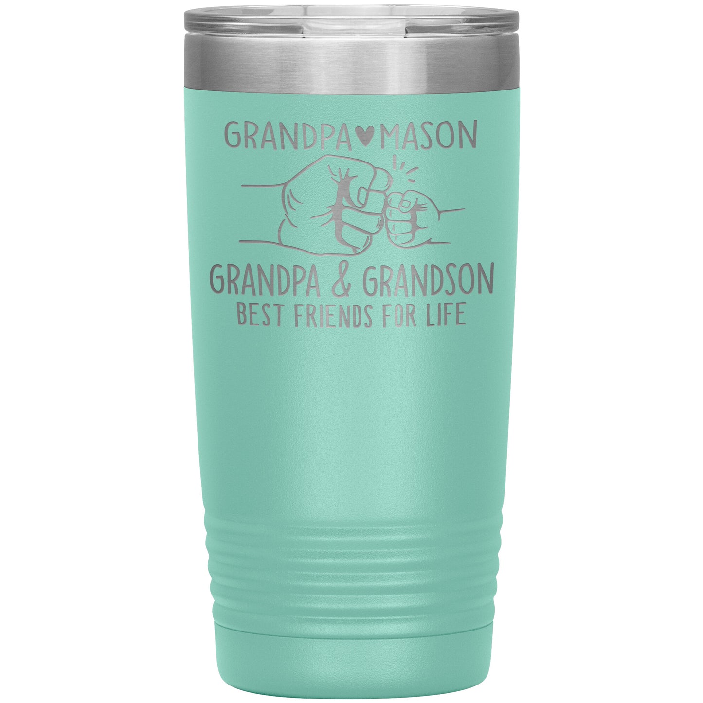 Grandpa & Grandson Bestfriends Tumbler