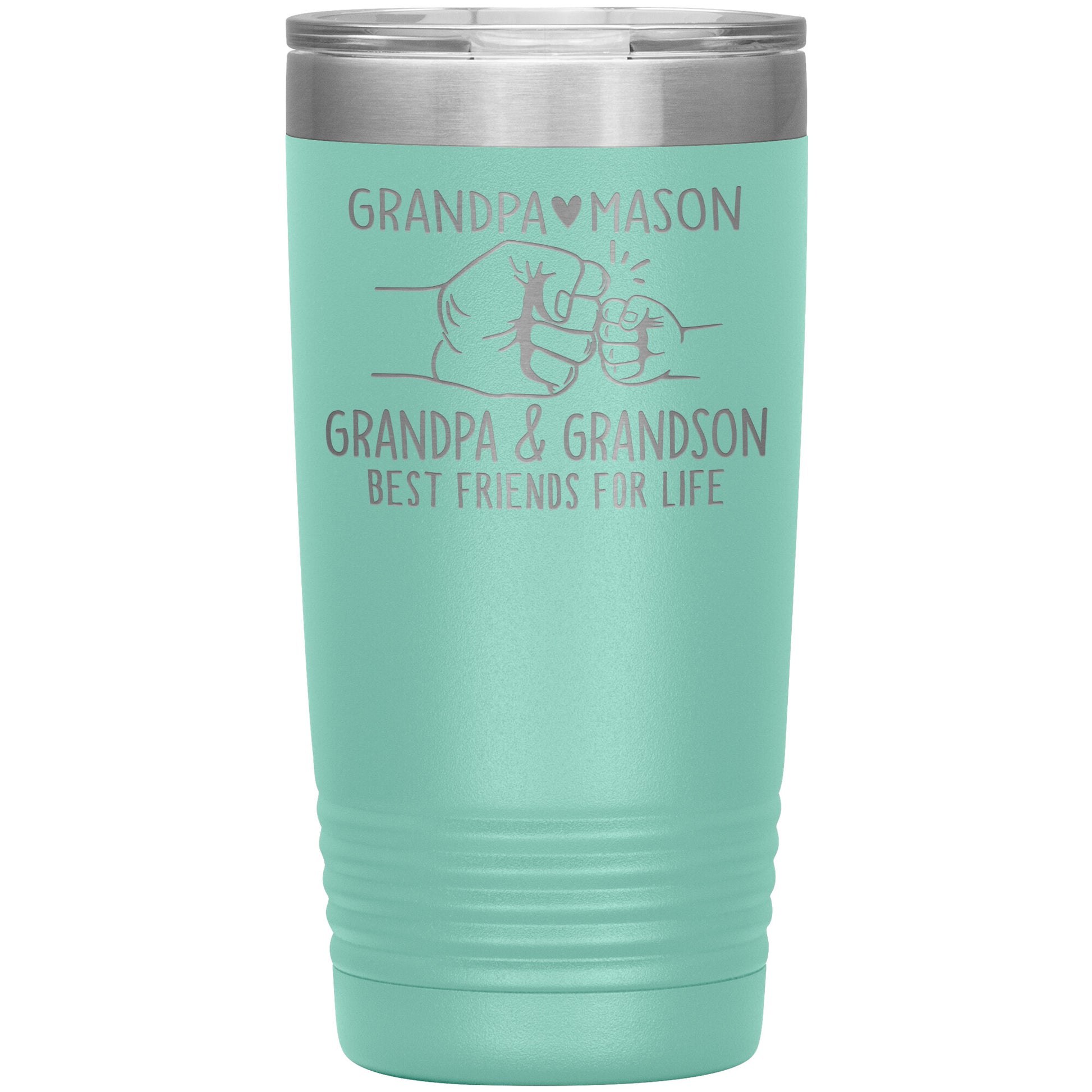 Grandpa & Grandson Bestfriends Tumbler