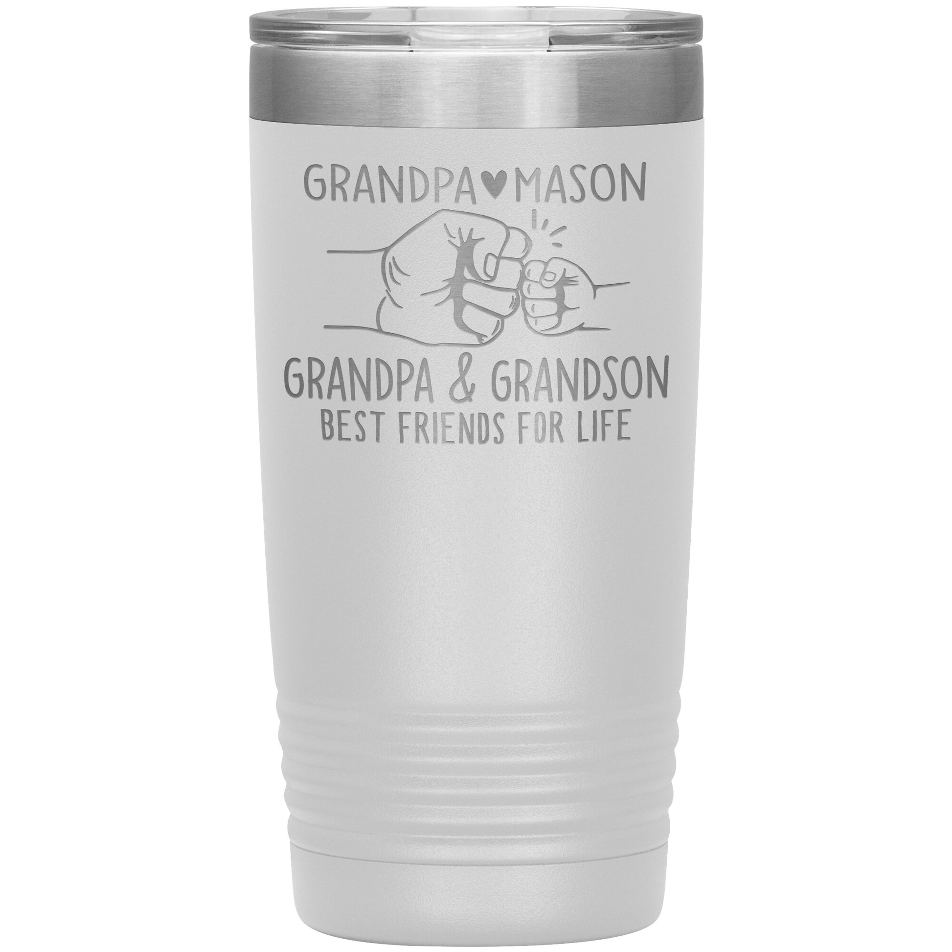 Grandpa & Grandson Bestfriends Tumbler