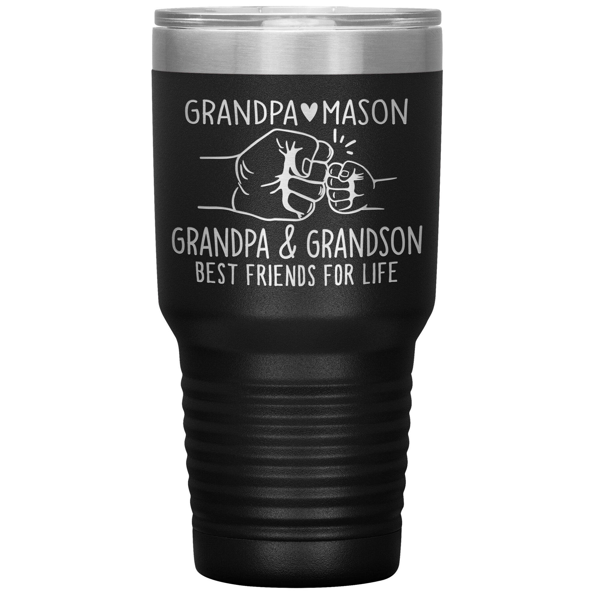 Grandpa & Grandson Bestfriends Tumbler