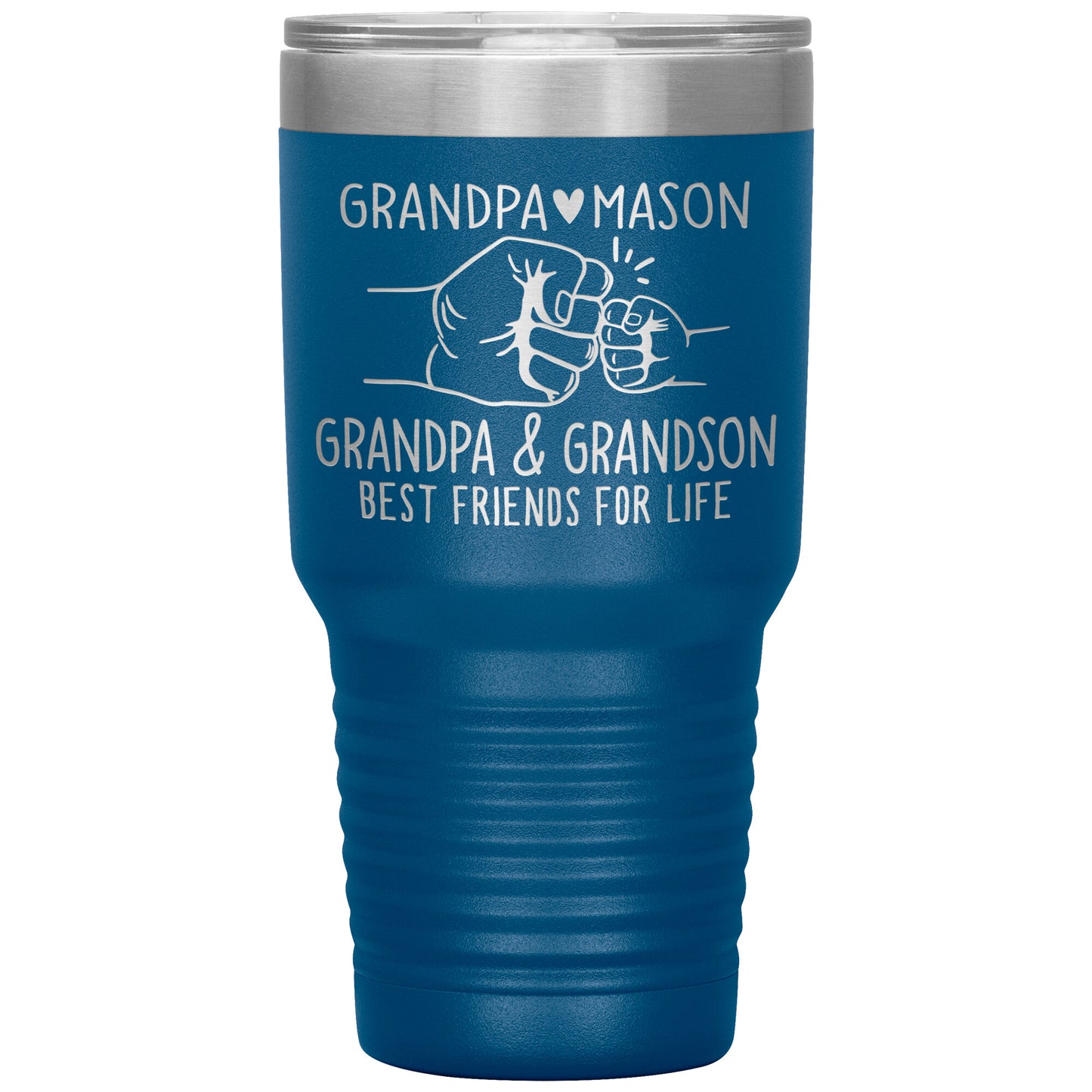 Grandpa & Grandson Bestfriends Tumbler