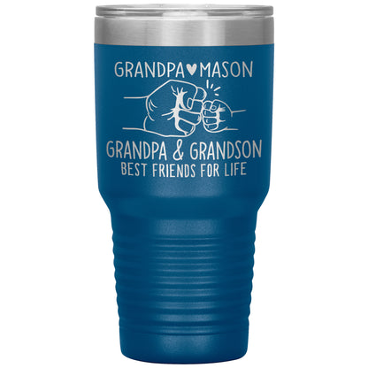 Grandpa & Grandson Bestfriends Tumbler