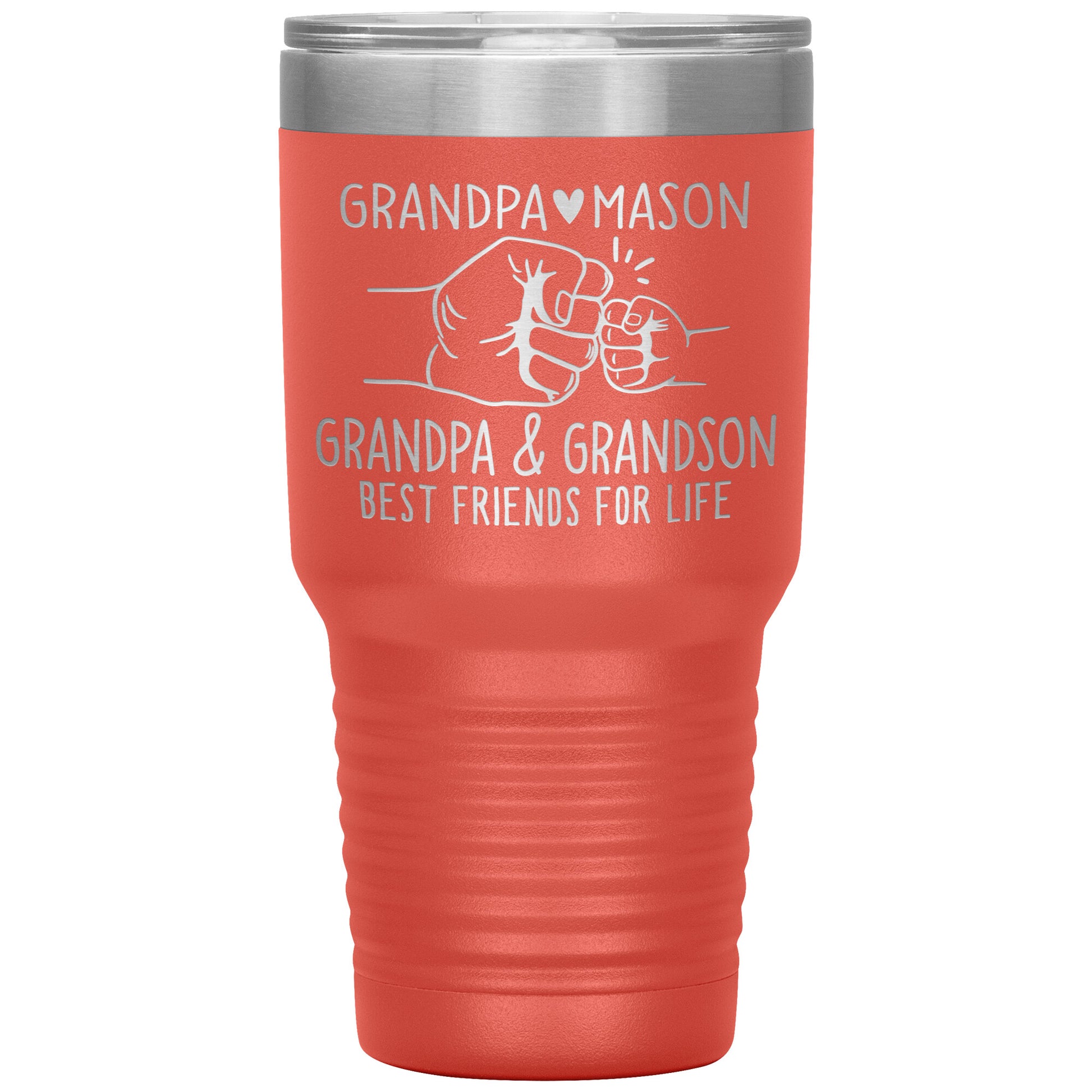 Grandpa & Grandson Bestfriends Tumbler