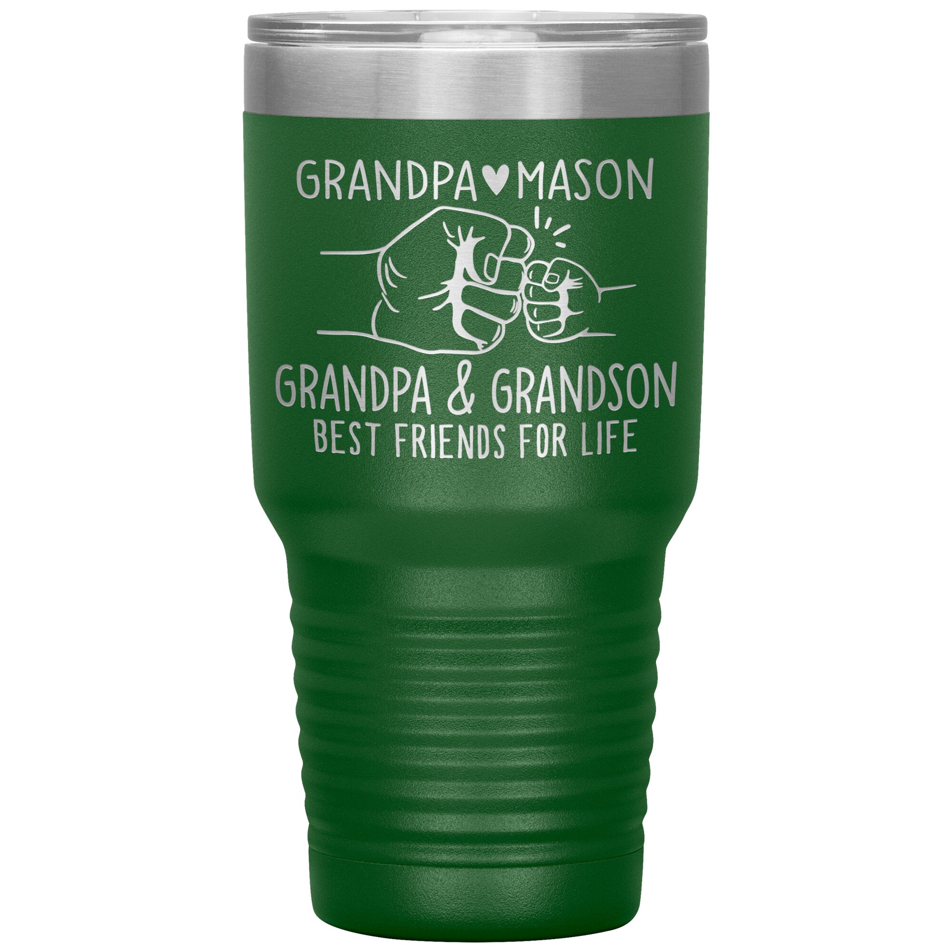 Grandpa & Grandson Bestfriends Tumbler