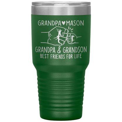 Grandpa & Grandson Bestfriends Tumbler