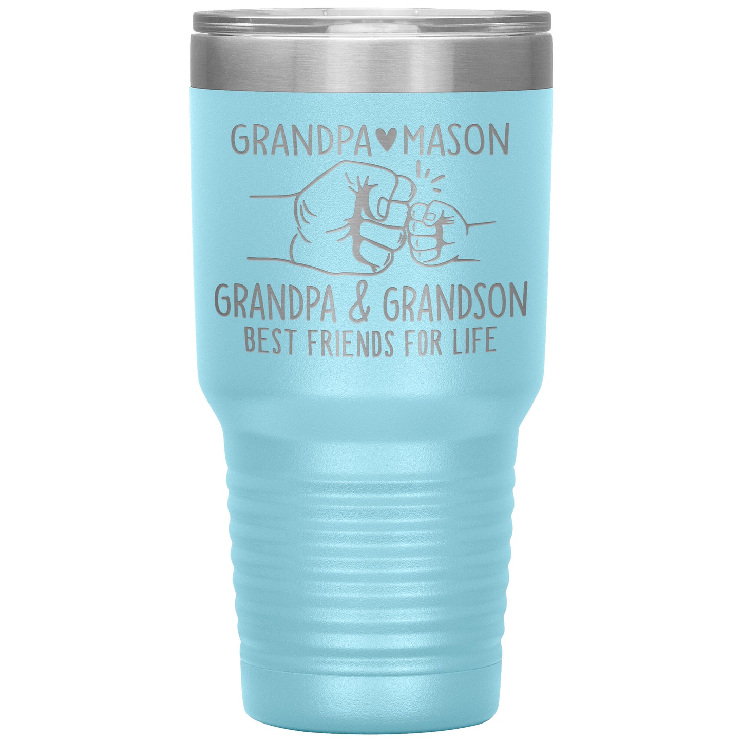 Grandpa & Grandson Bestfriends Tumbler