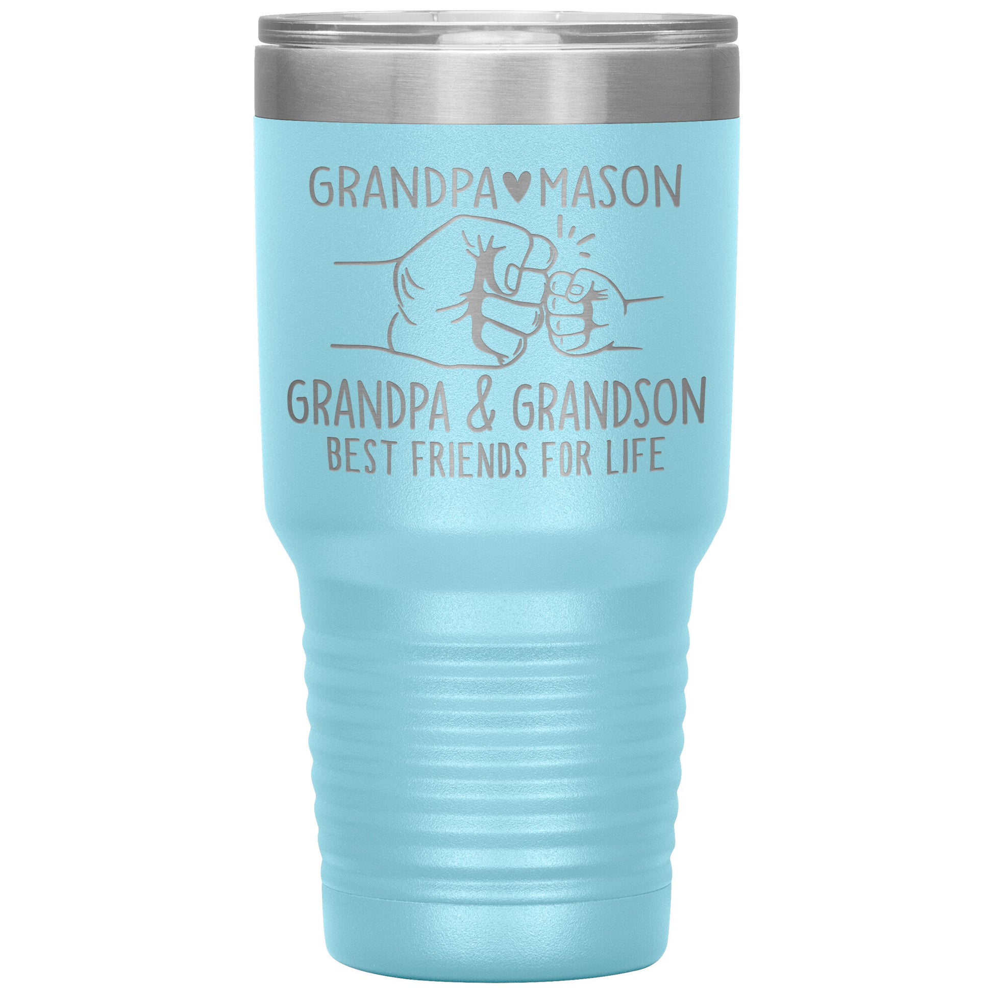 Grandpa & Grandson Bestfriends Tumbler