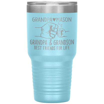 Grandpa & Grandson Bestfriends Tumbler