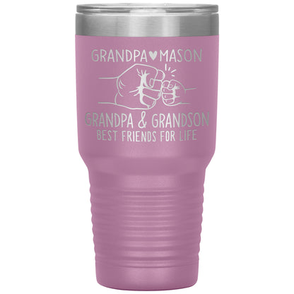 Grandpa & Grandson Bestfriends Tumbler