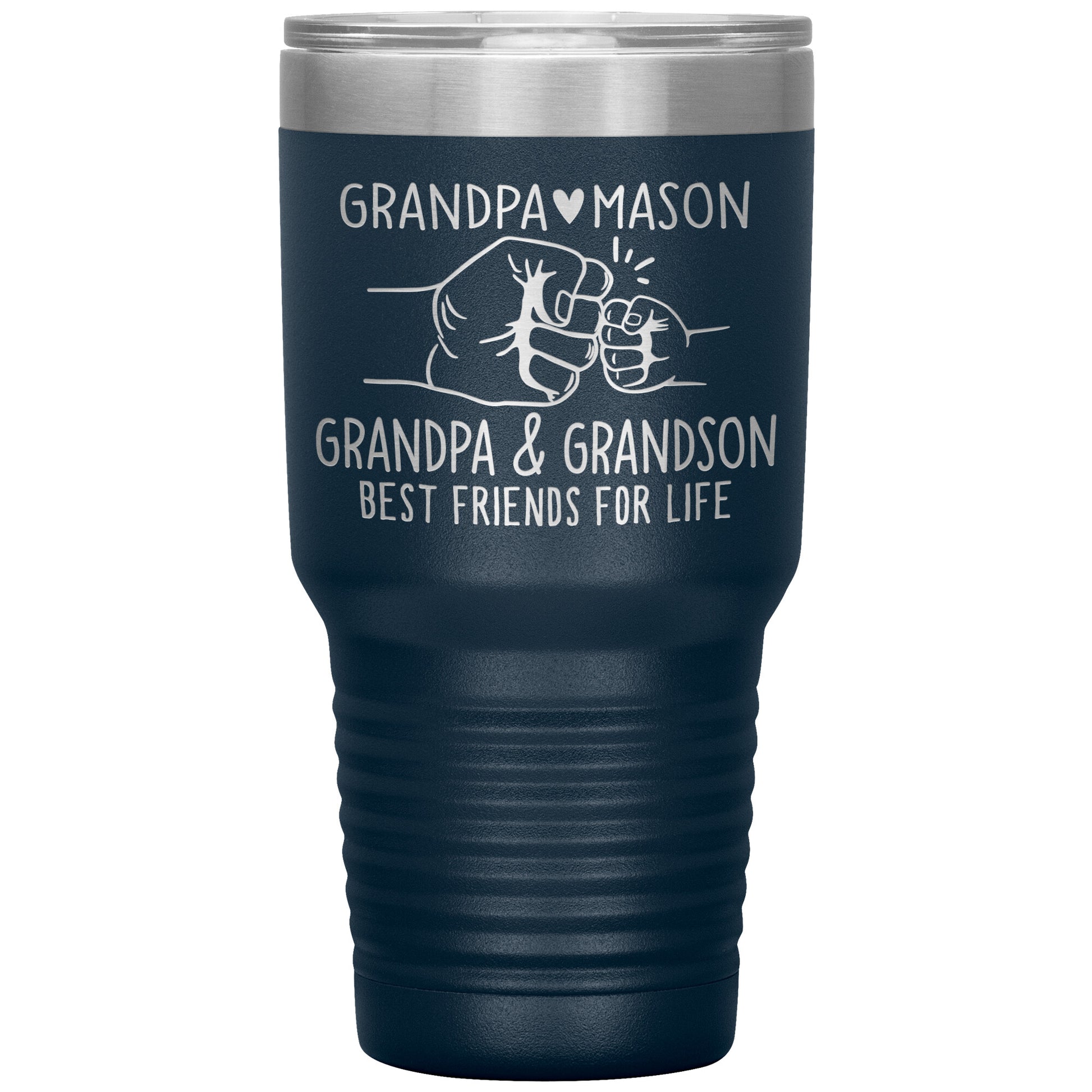 Grandpa & Grandson Bestfriends Tumbler