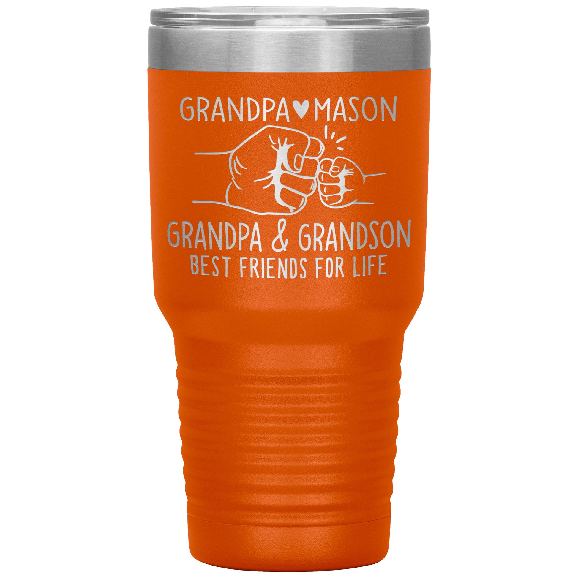 Grandpa & Grandson Bestfriends Tumbler