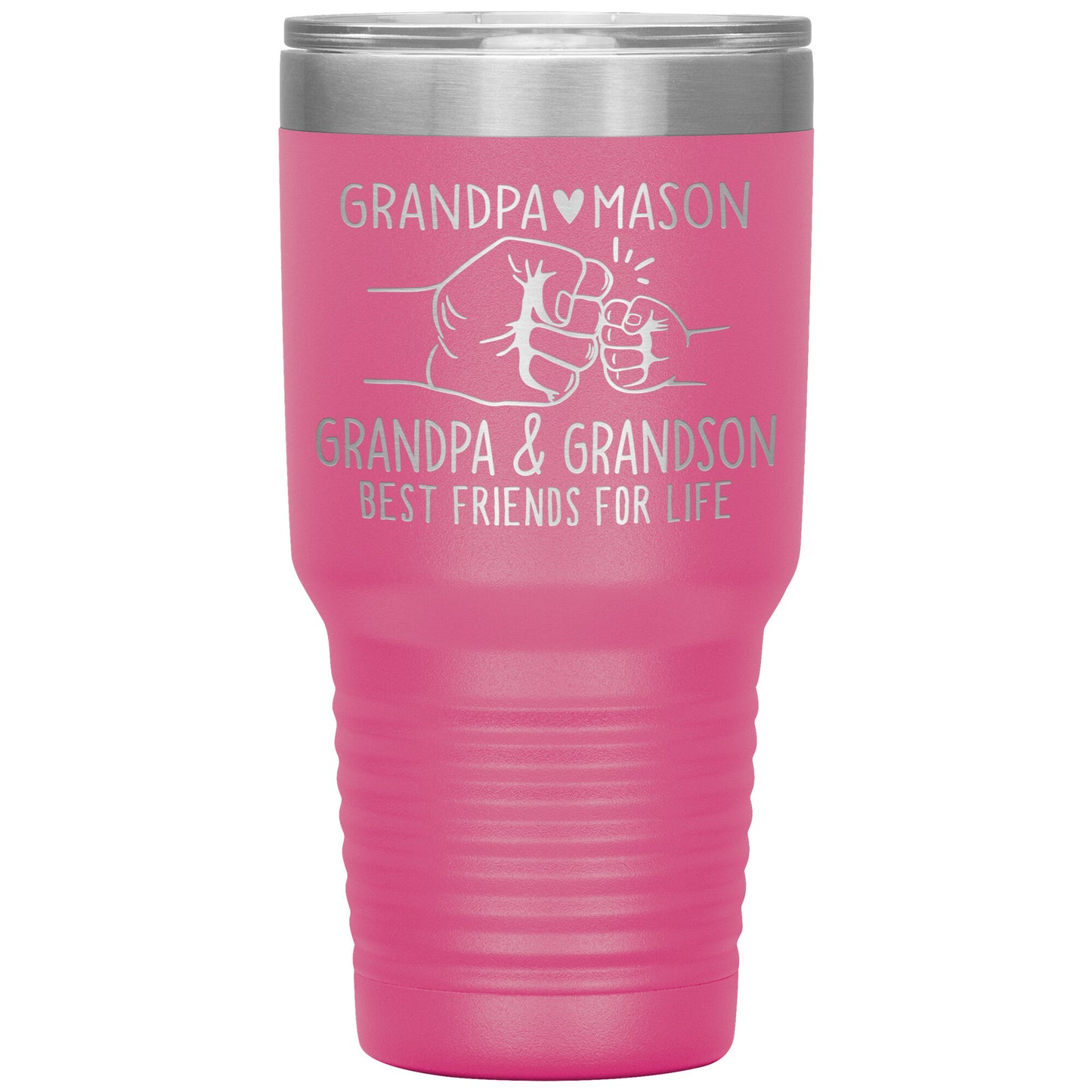 Grandpa & Grandson Bestfriends Tumbler