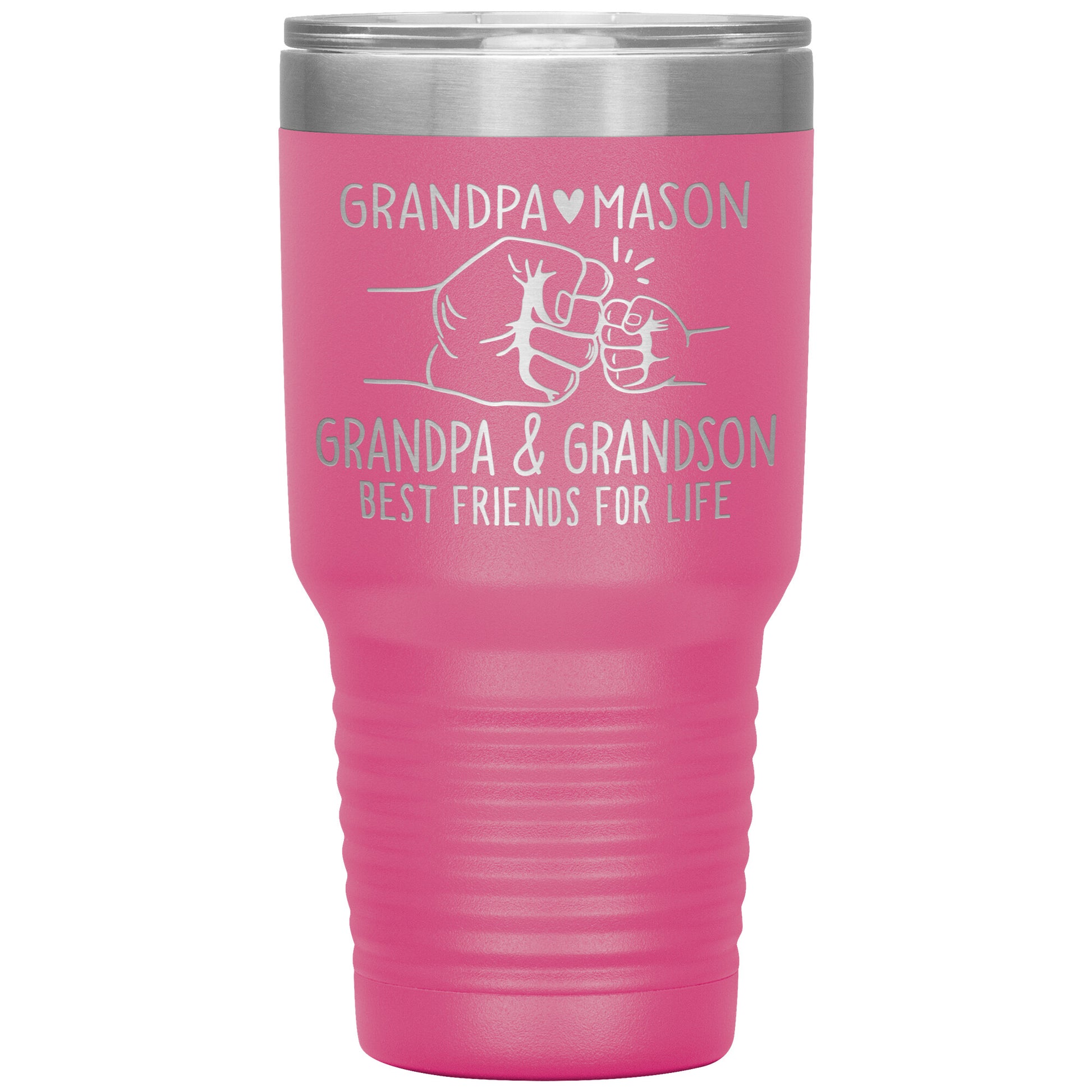 Grandpa & Grandson Bestfriends Tumbler