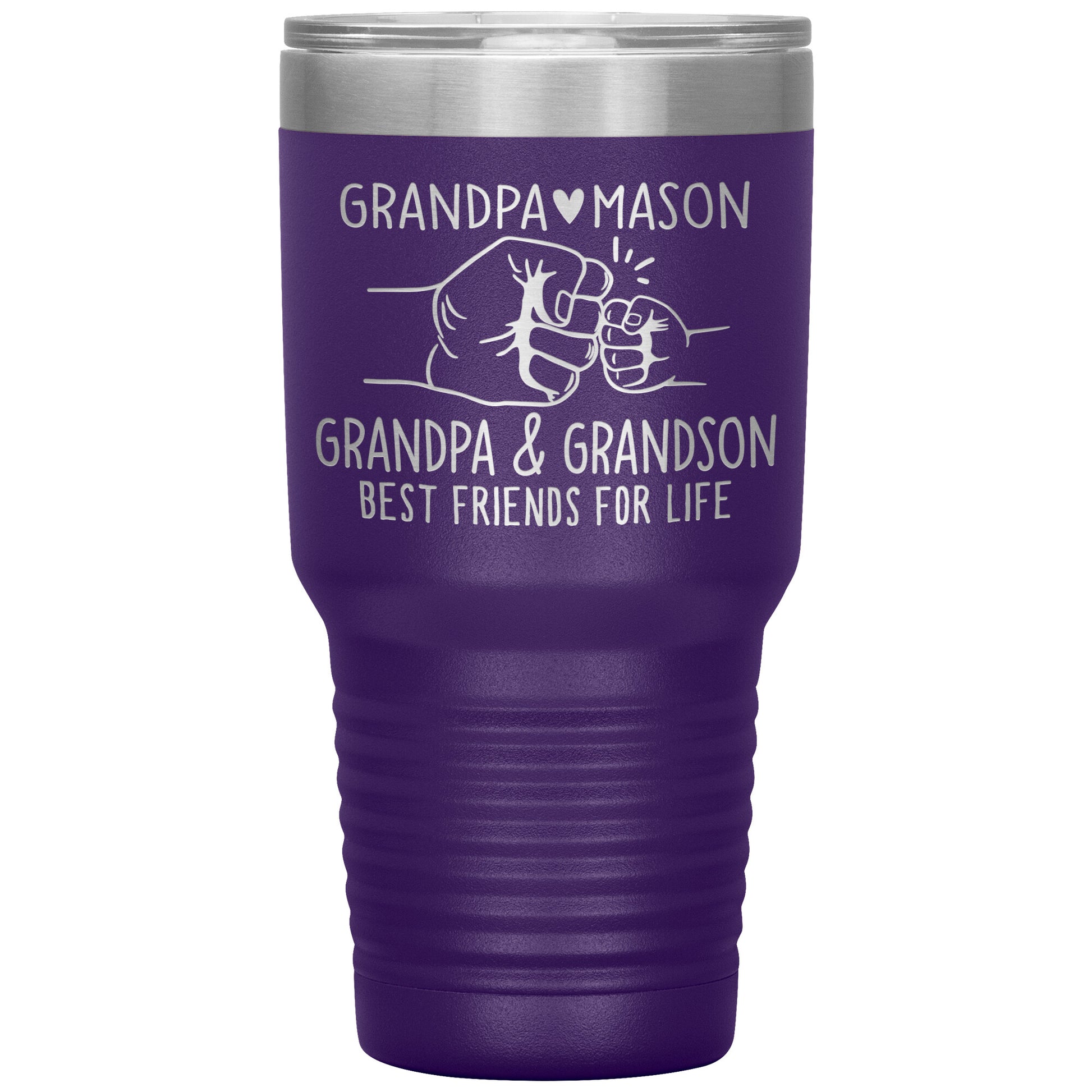 Grandpa & Grandson Bestfriends Tumbler