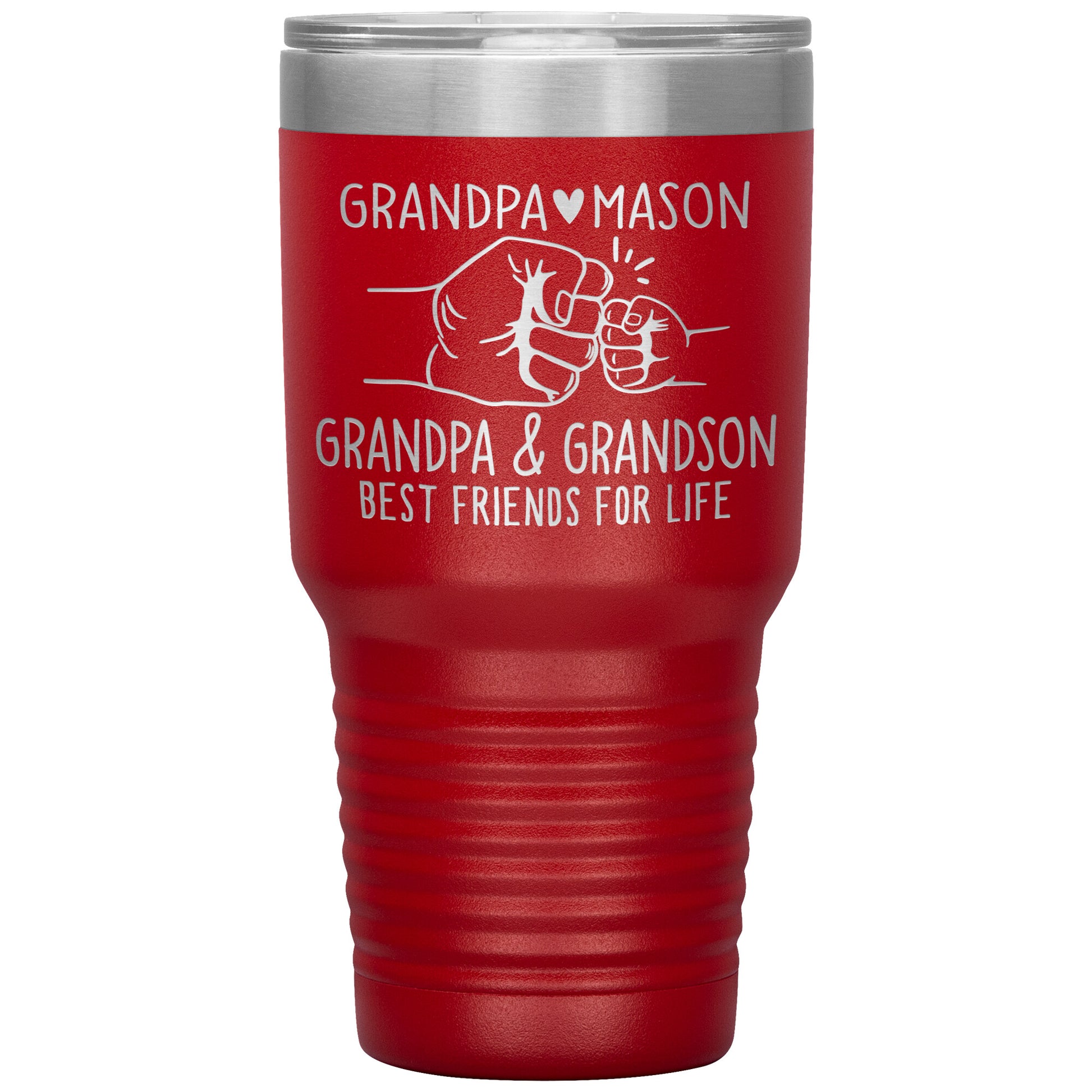 Grandpa & Grandson Bestfriends Tumbler