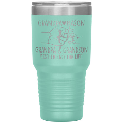 Grandpa & Grandson Bestfriends Tumbler