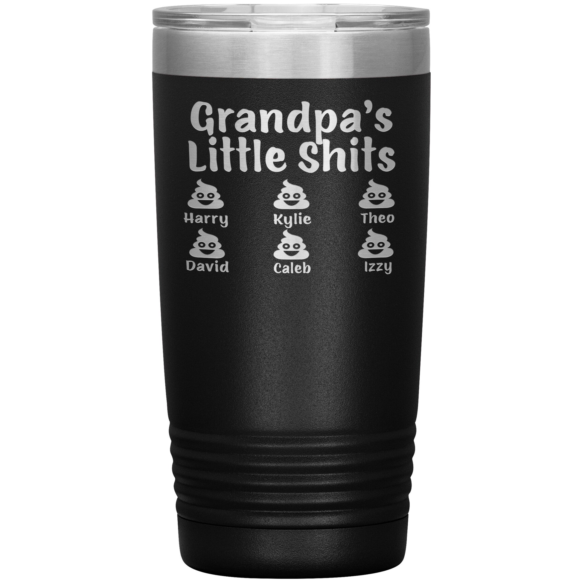 Grandpa's Little Shits Tumbler