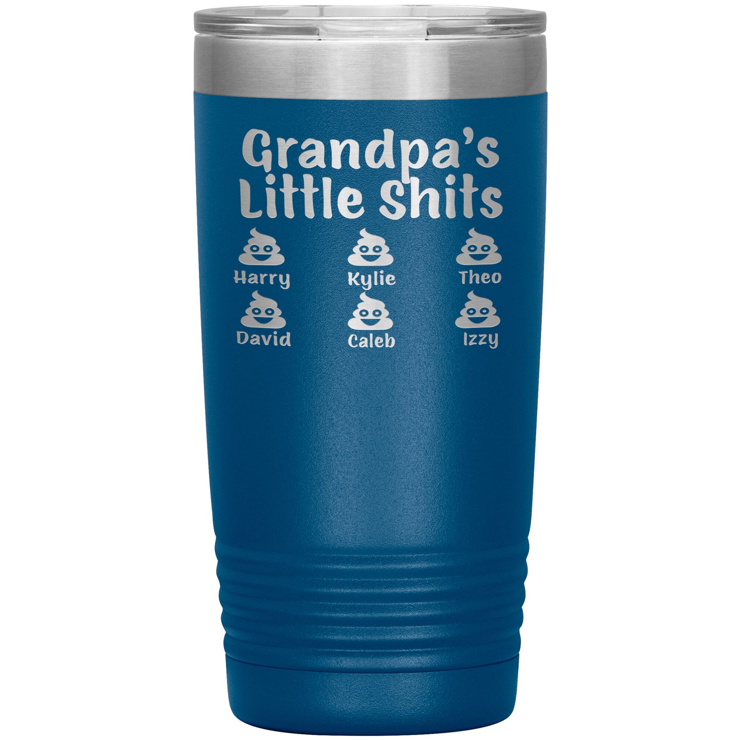 Grandpa's Little Shits Tumbler