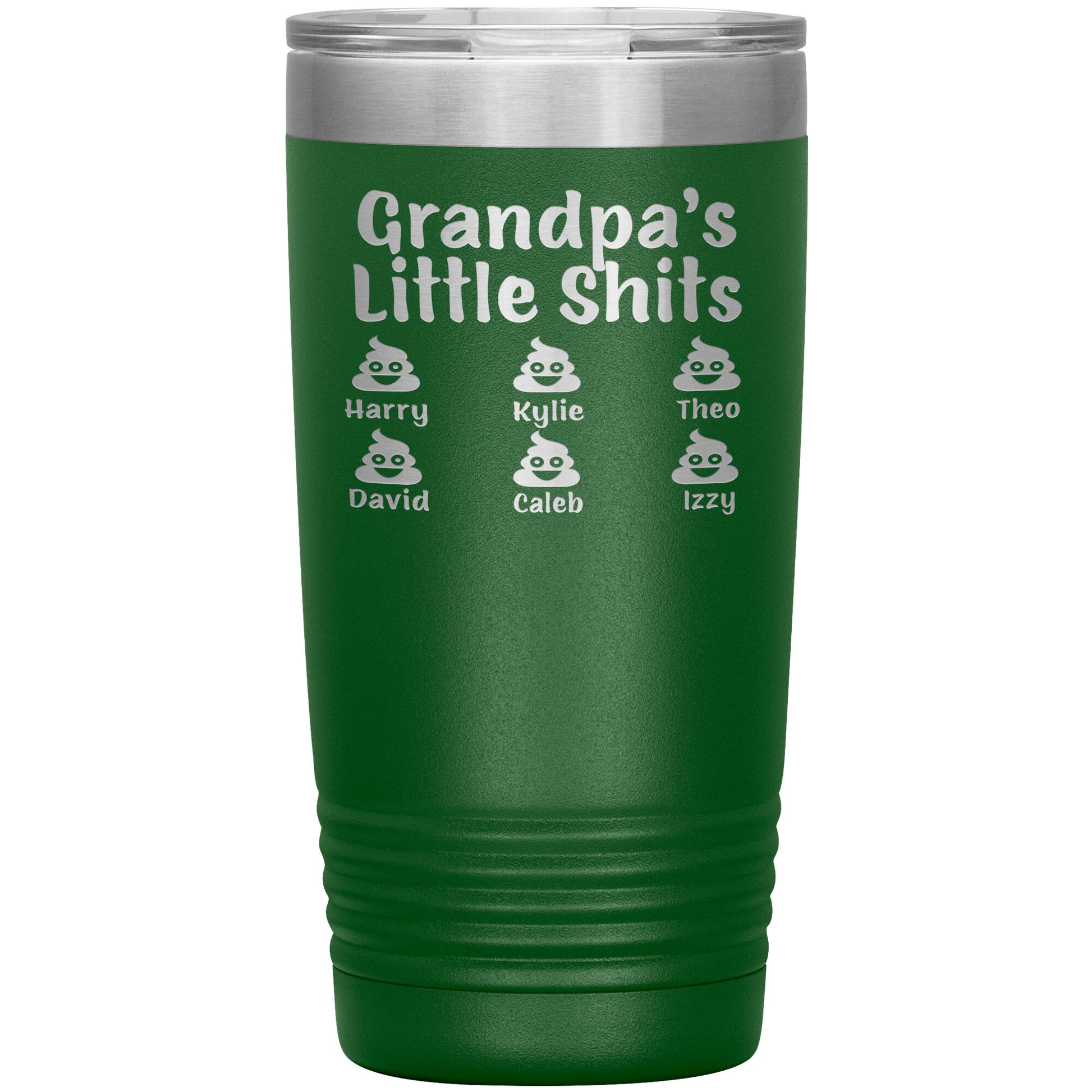 Grandpa's Little Shits Tumbler
