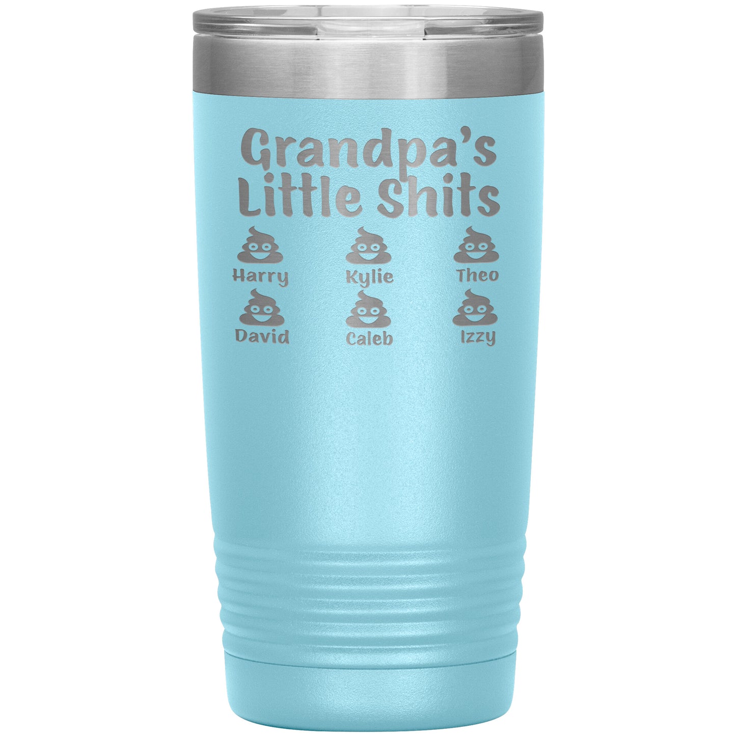 Grandpa's Little Shits Tumbler