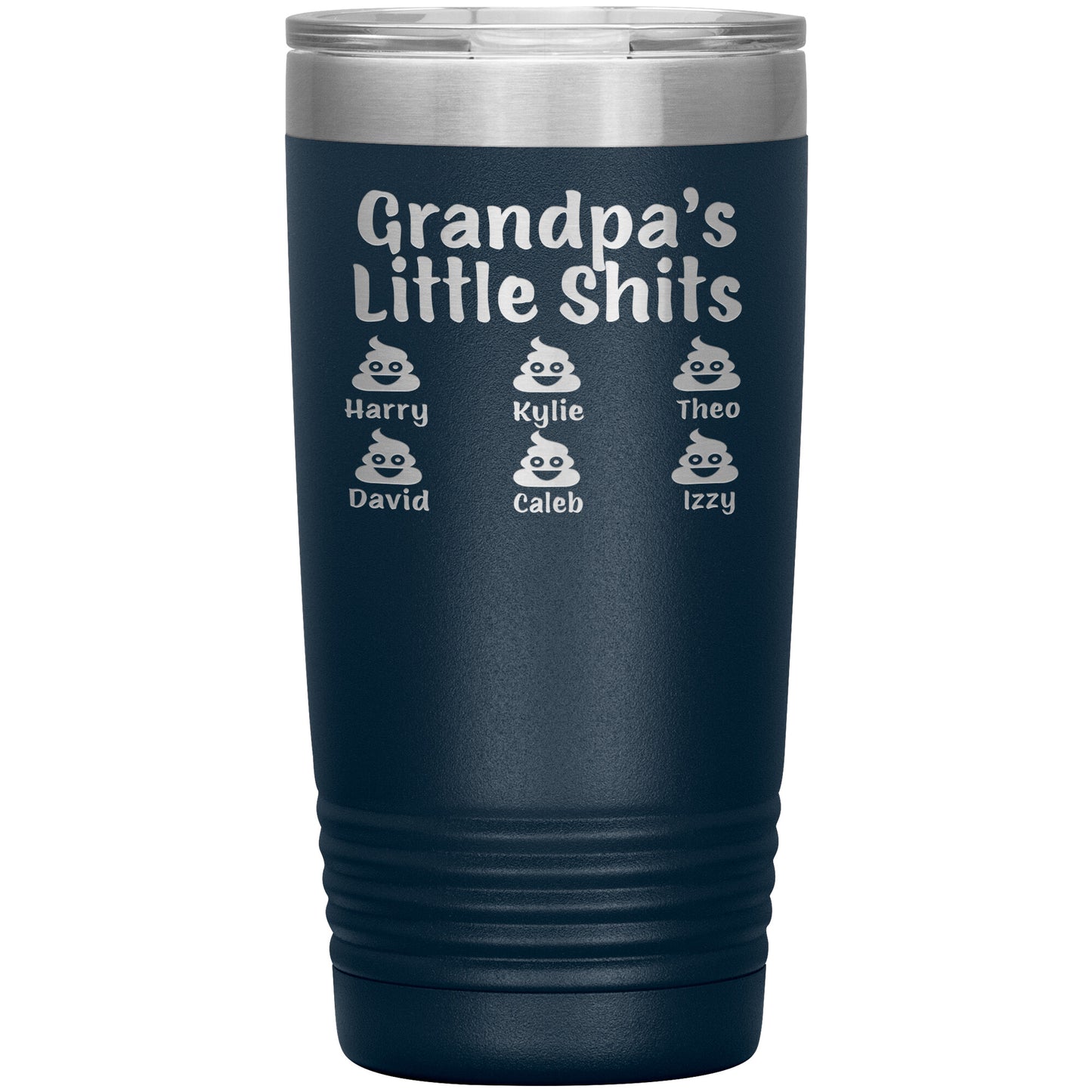 Grandpa's Little Shits Tumbler
