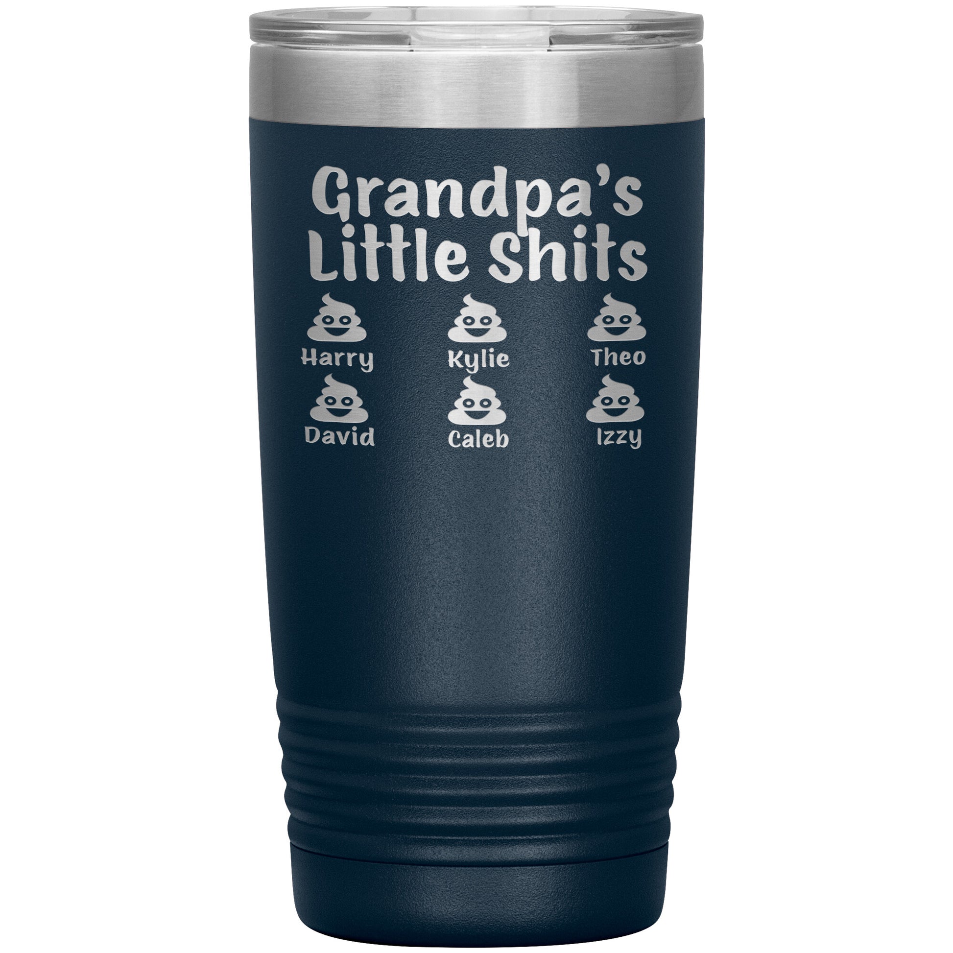 Grandpa's Little Shits Tumbler