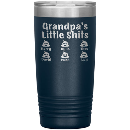 Grandpa's Little Shits Tumbler