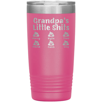 Grandpa's Little Shits Tumbler